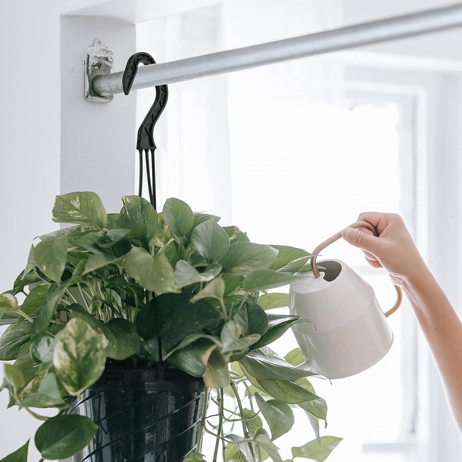 Ganchos Colgantes de Plástico Cosmos para Macetas - 6 Piezas