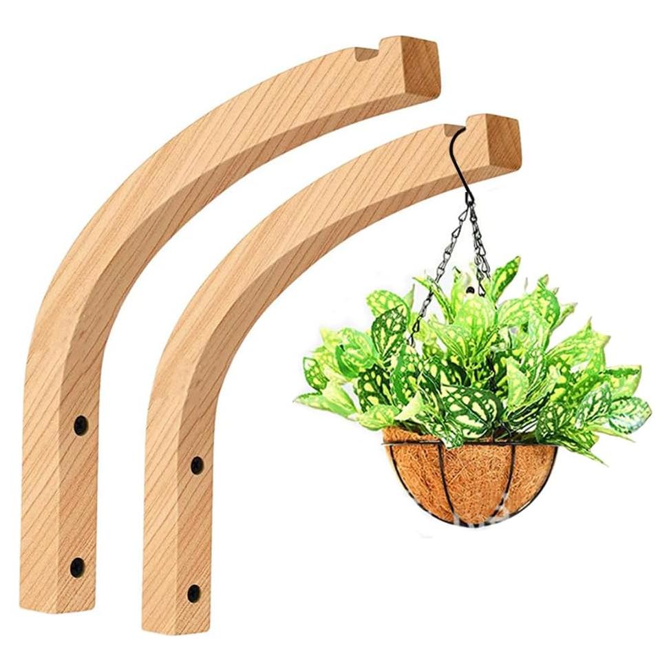 Ganchos de Madera para Plantas Kaxich - 2 Piezas 23.3x22cm