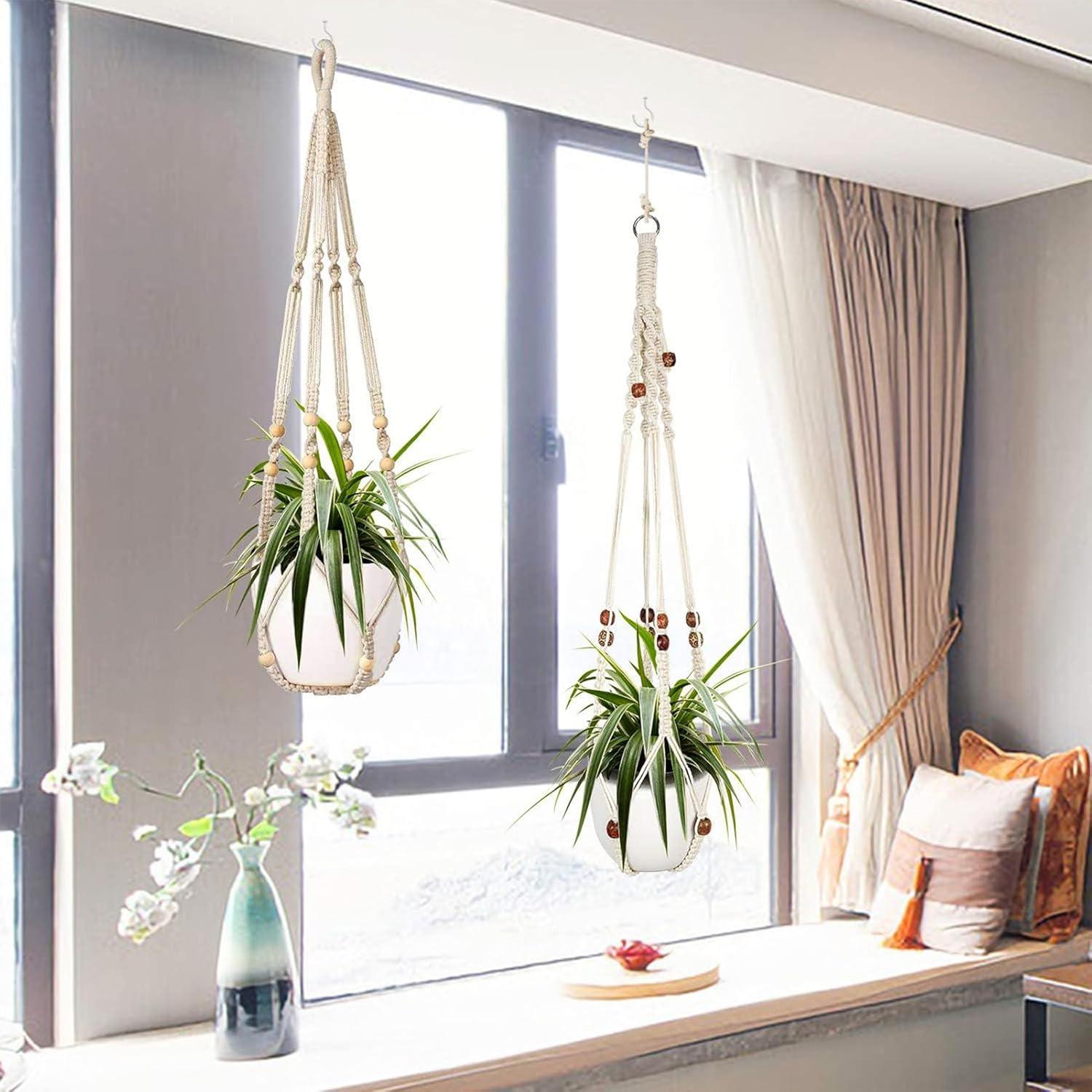 Soporte Colgante para Plantas DANELYNN 88.9 cm Algodón Boho