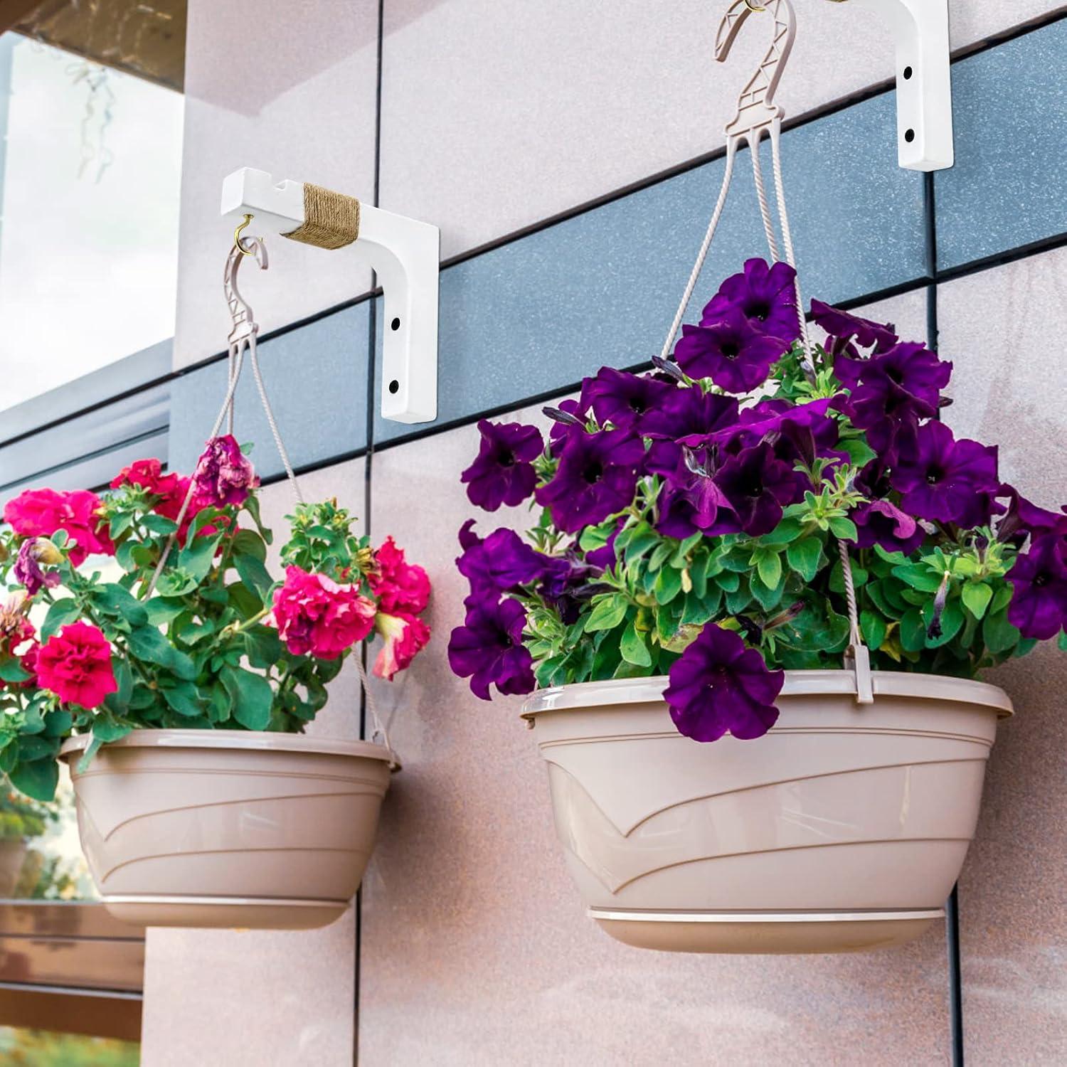 Ganchos de Madera para Colgar Plantas Micovay - 2 Piezas