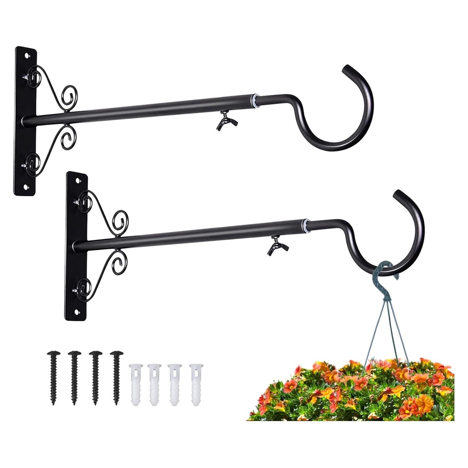 Soporte Ajustable para Comederos de Aves BOLITE 18023 Negro