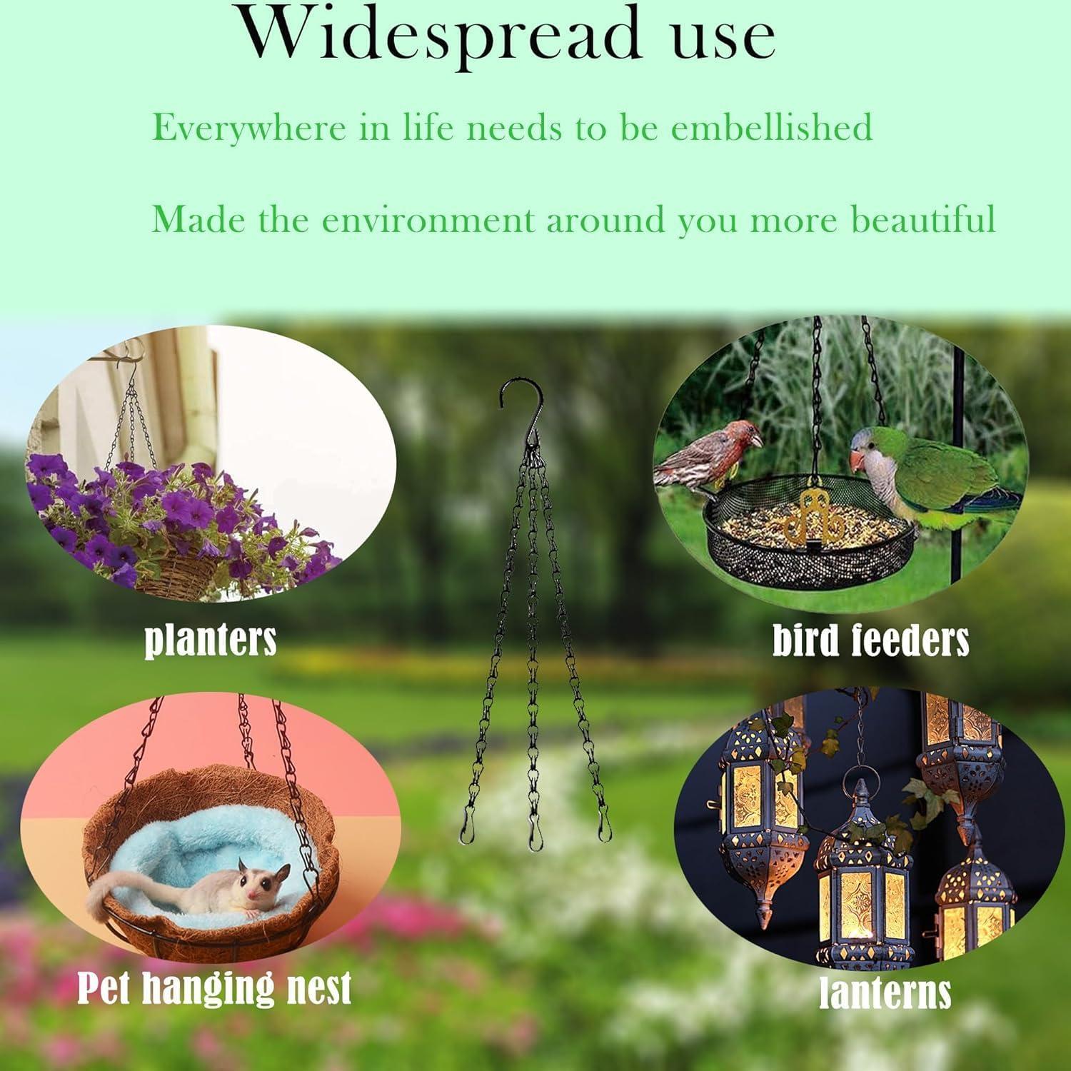 Cadena Colgante PCTC 58.42 cm para Jardín - 3 Puntos, 9 kg