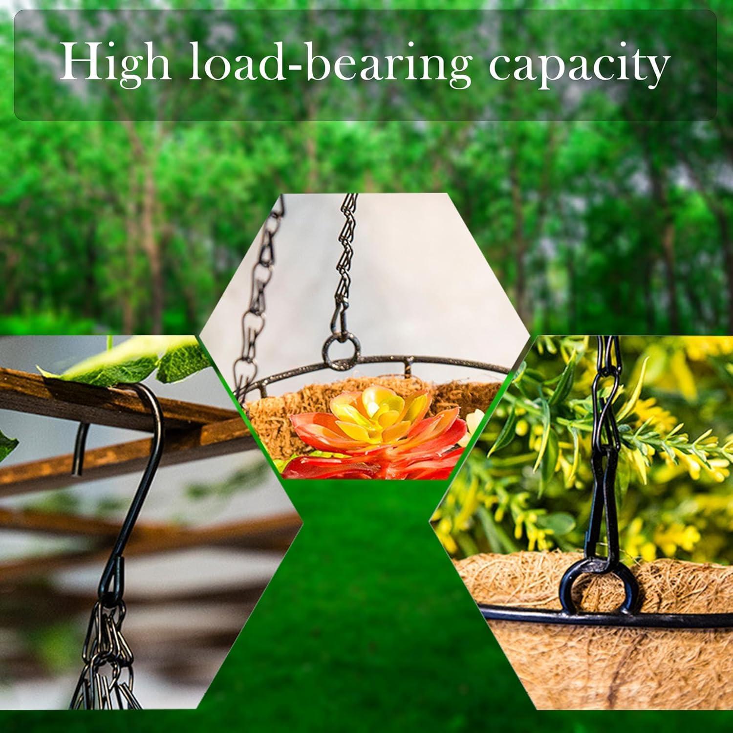 Cadena Colgante PCTC 58.42 cm para Jardín - 3 Puntos, 9 kg