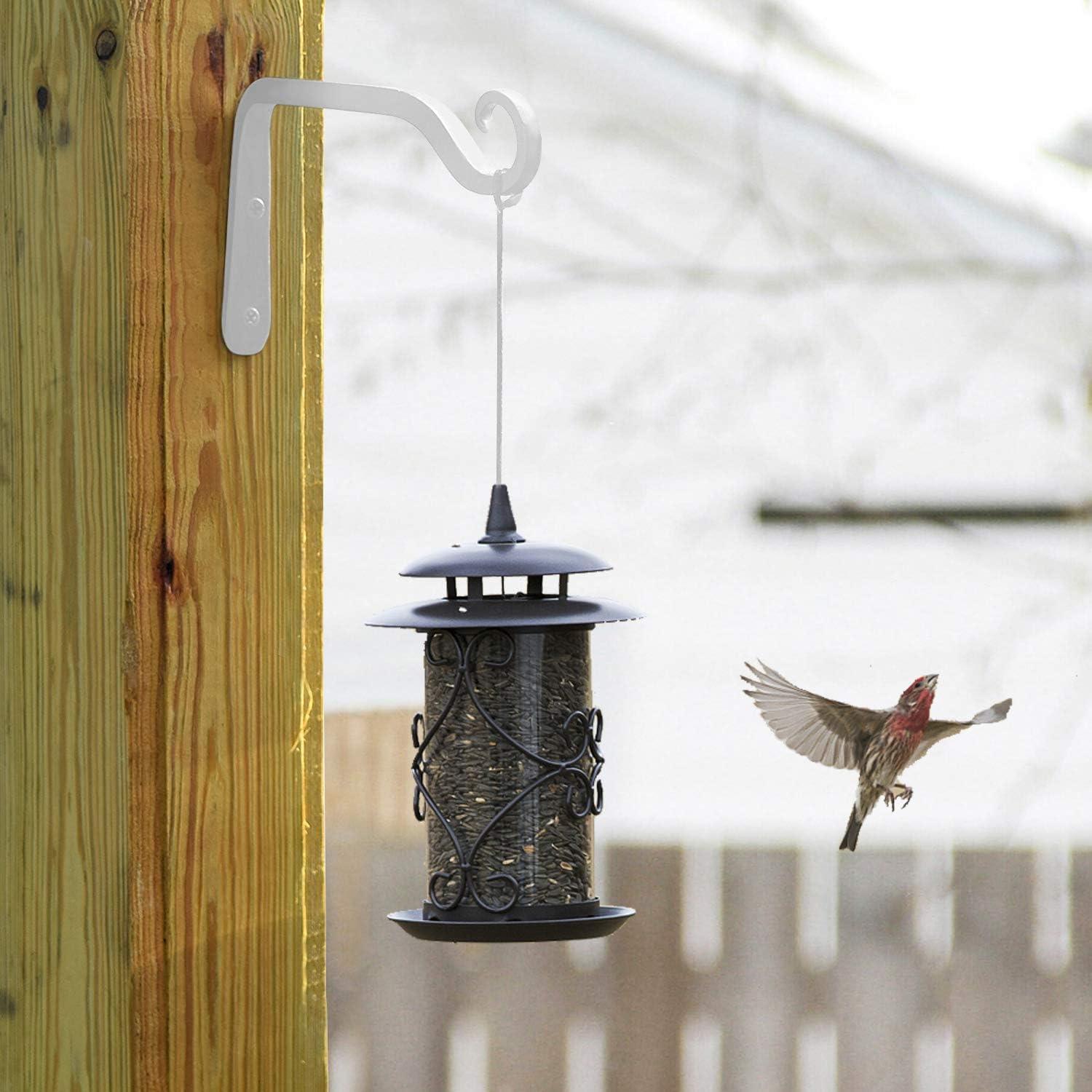 Soporte de Planta Colgante Mkono 15 cm Metal Blanco 2 Piezas