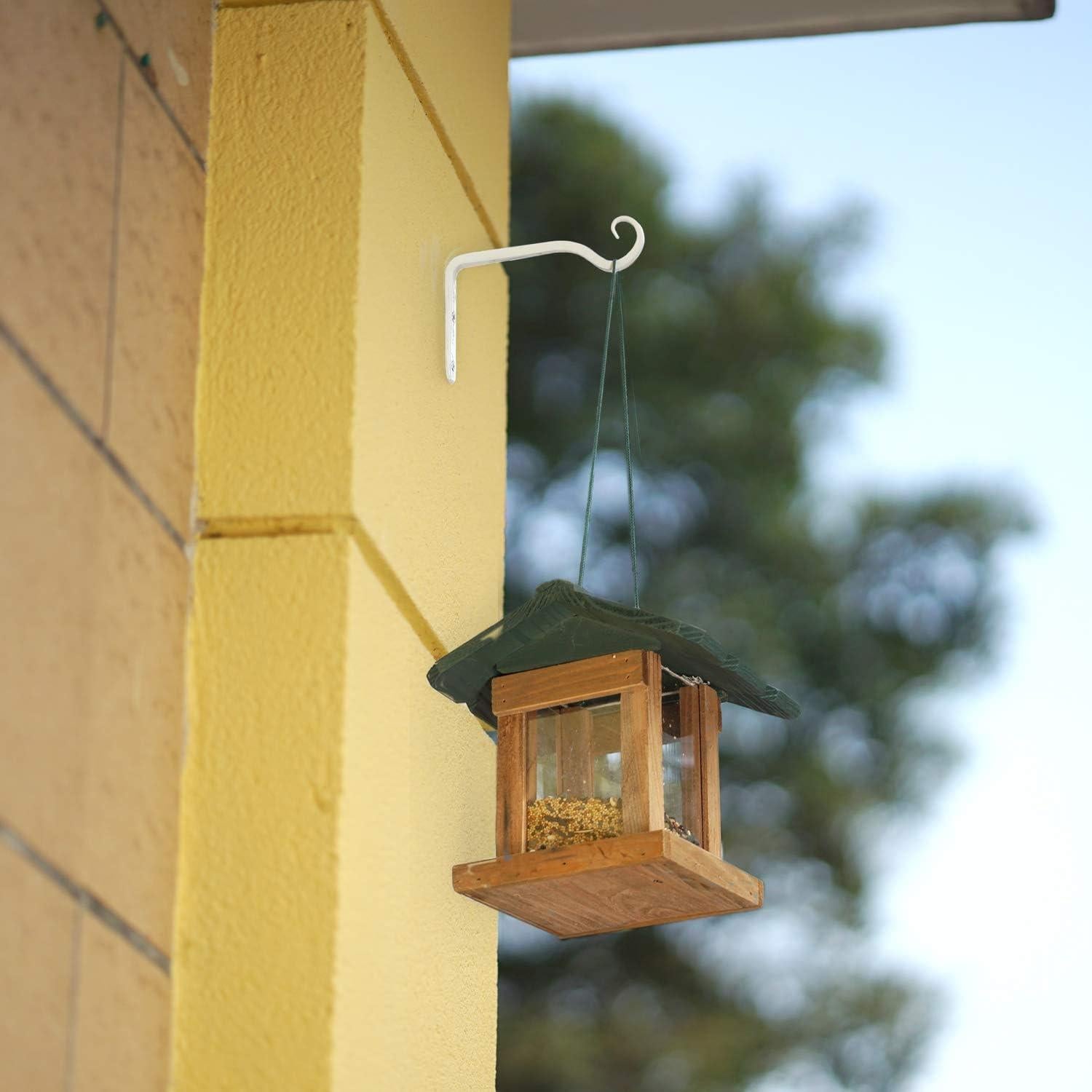Soporte de Planta Colgante Mkono 15 cm Metal Blanco 2 Piezas