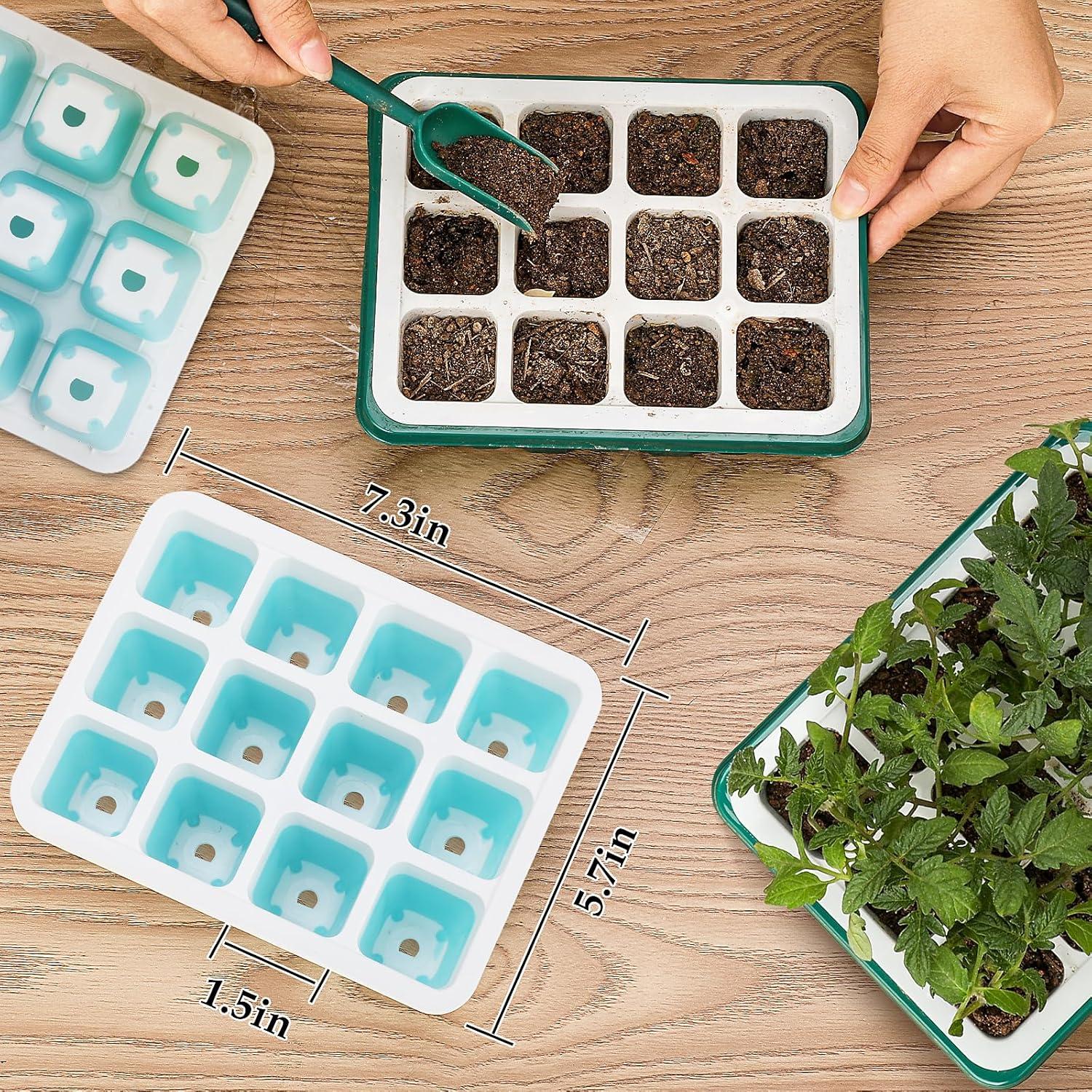 Kit de Inicio de Semillas 5 PCS Hanaoyo con Celdas Flexibles