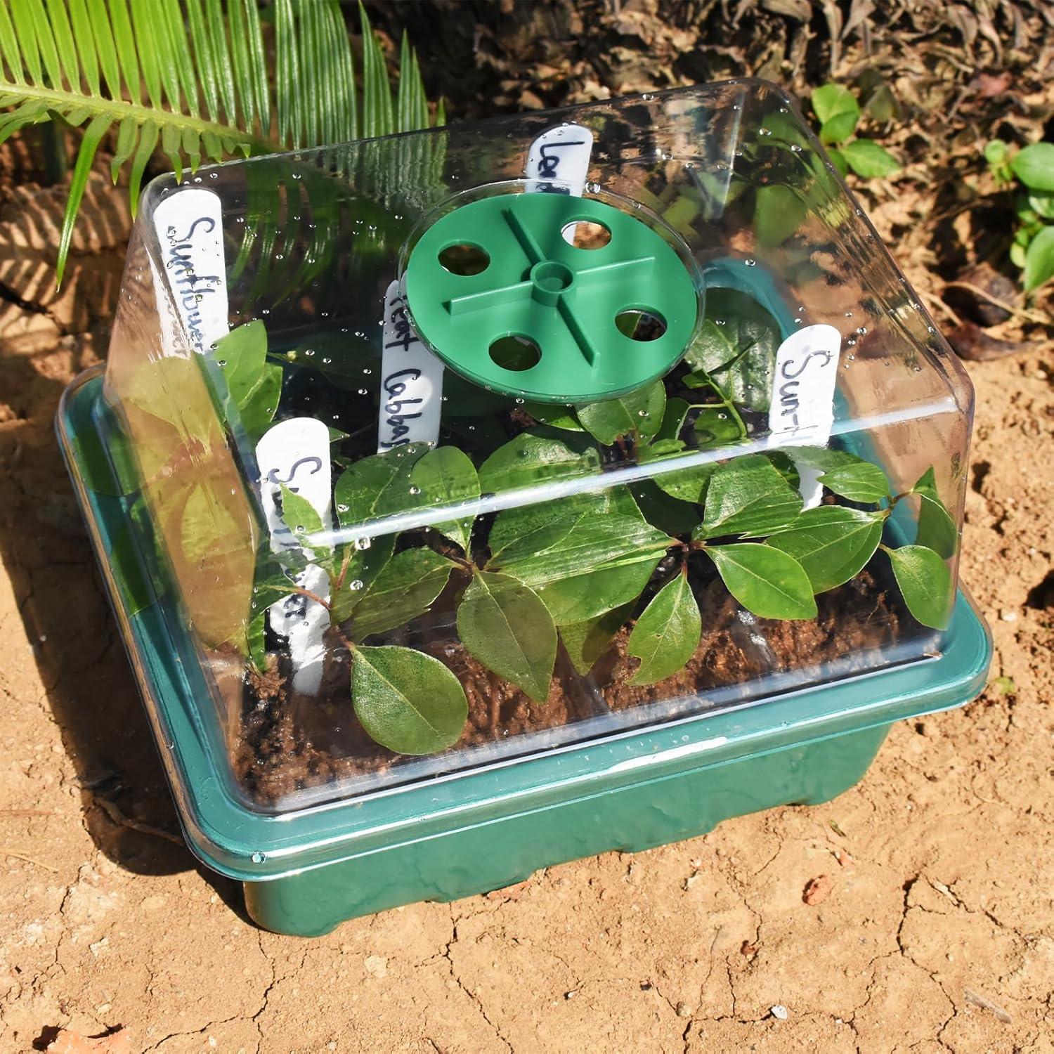 Juego de Bandejas para Iniciar Semillas Artcome - 60 Celdas