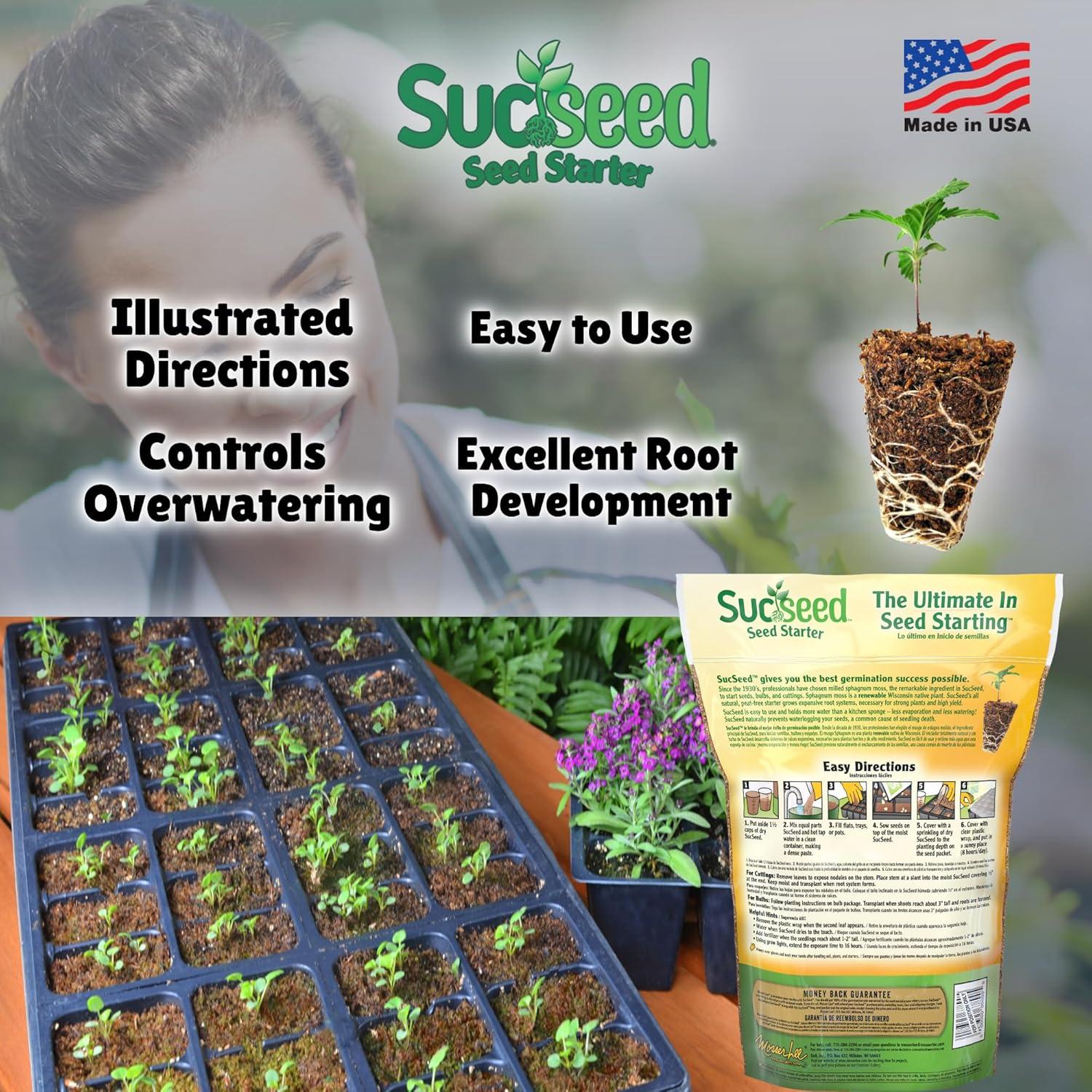 Iniciador de Semillas Orgánico Mosser Lee ML0003 4L