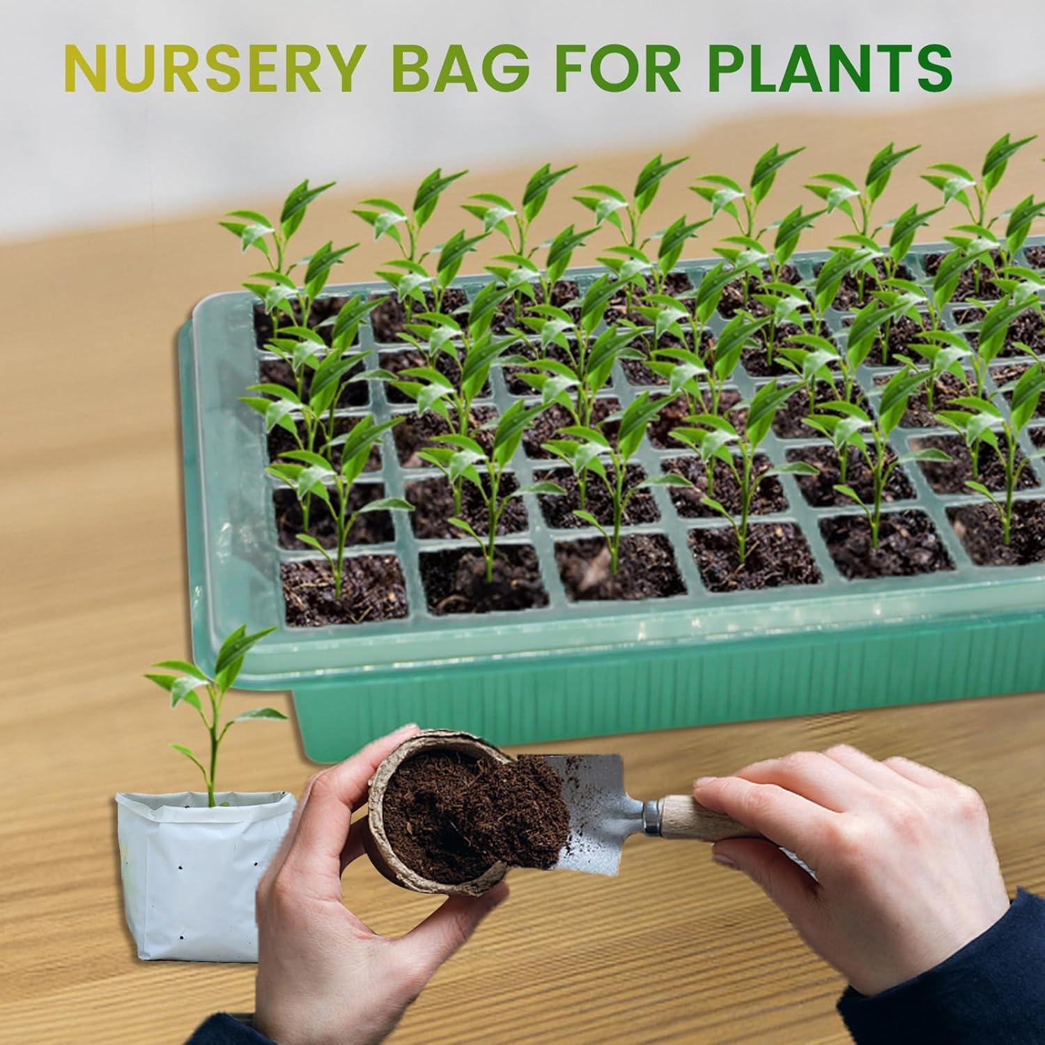 Kit de Inicio de Semillas MQHUAYU con Luz y Calefacción