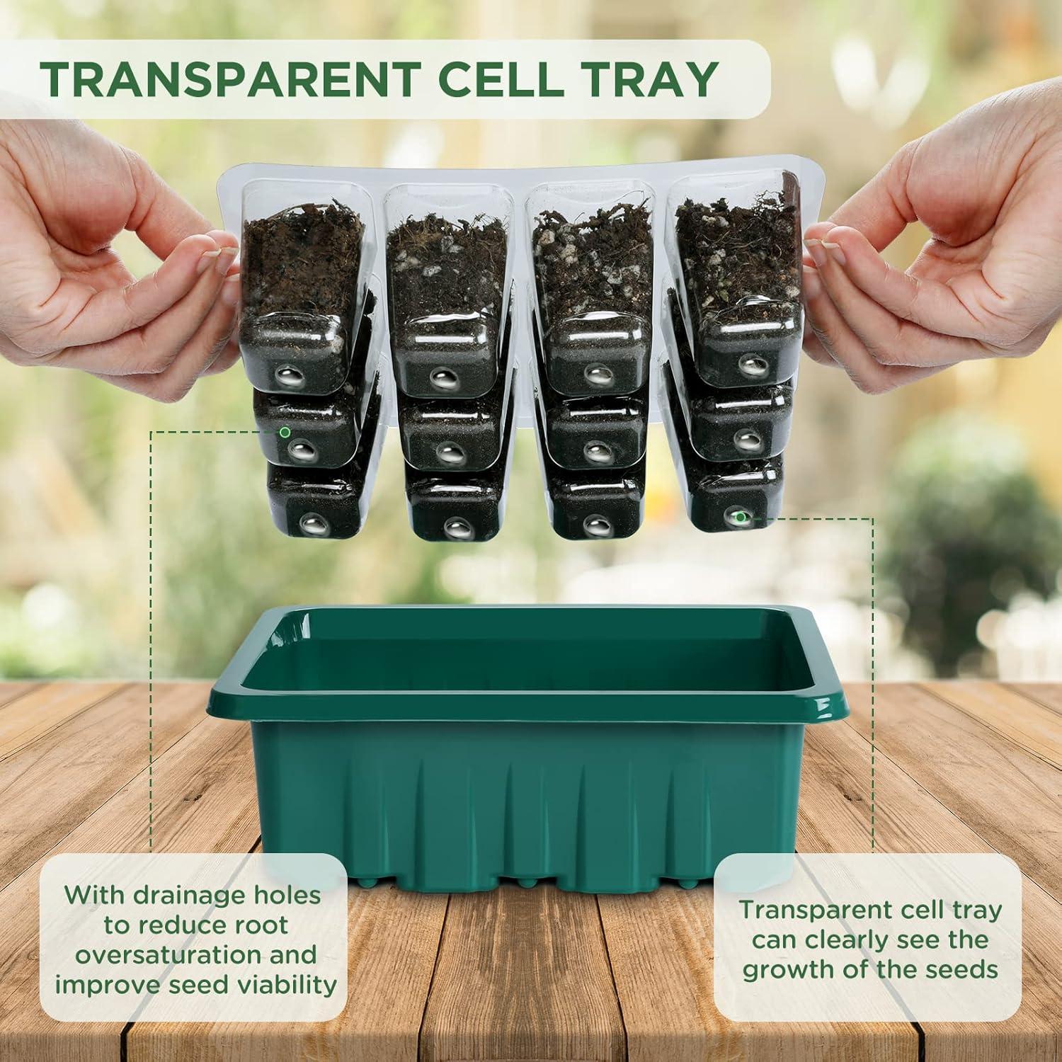 Kit de Inicio de Semillas Seedfactor con Luz de Crecimiento 6PCS