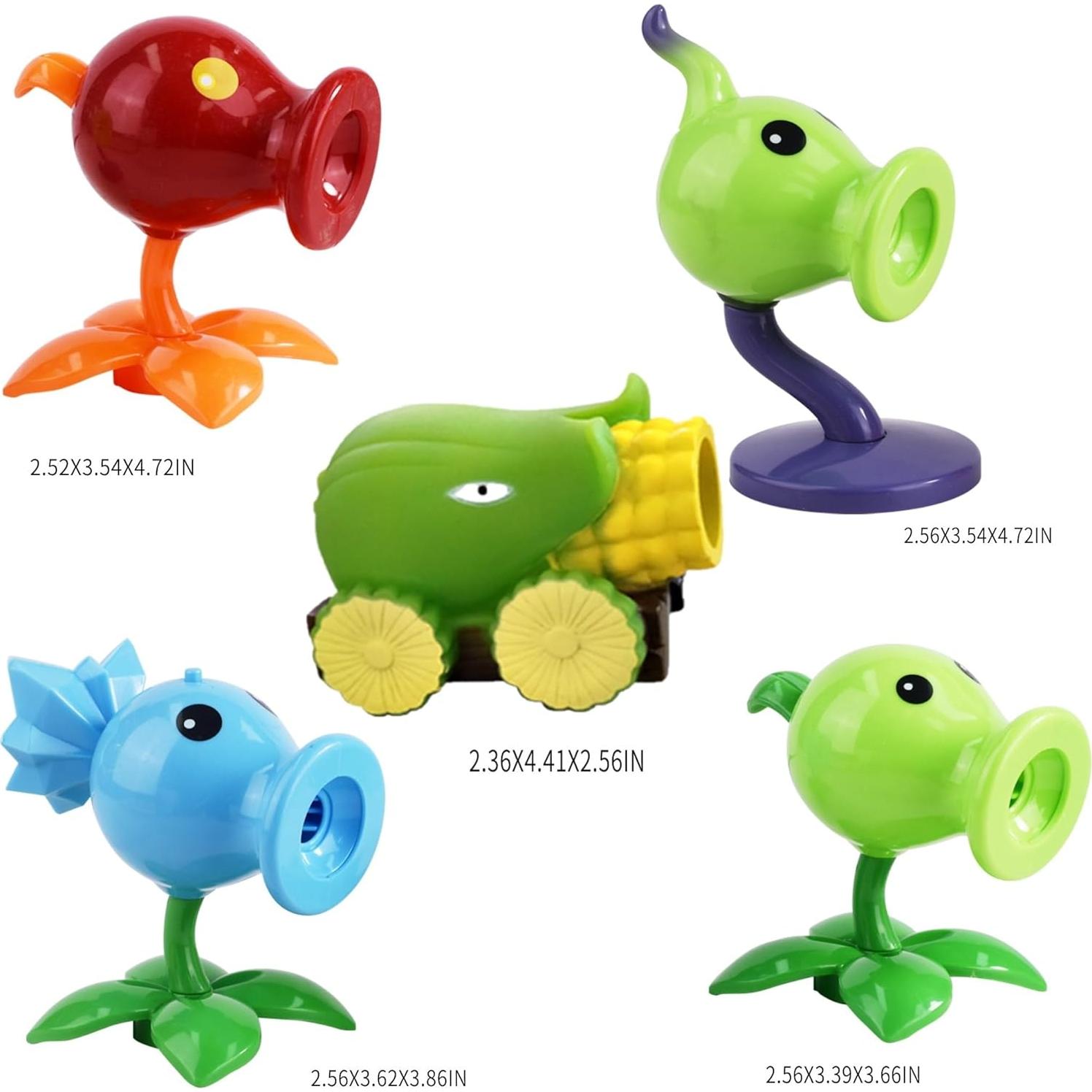 Conjunto de Figuras Plantas contra Zombies ROLOSO 668-111