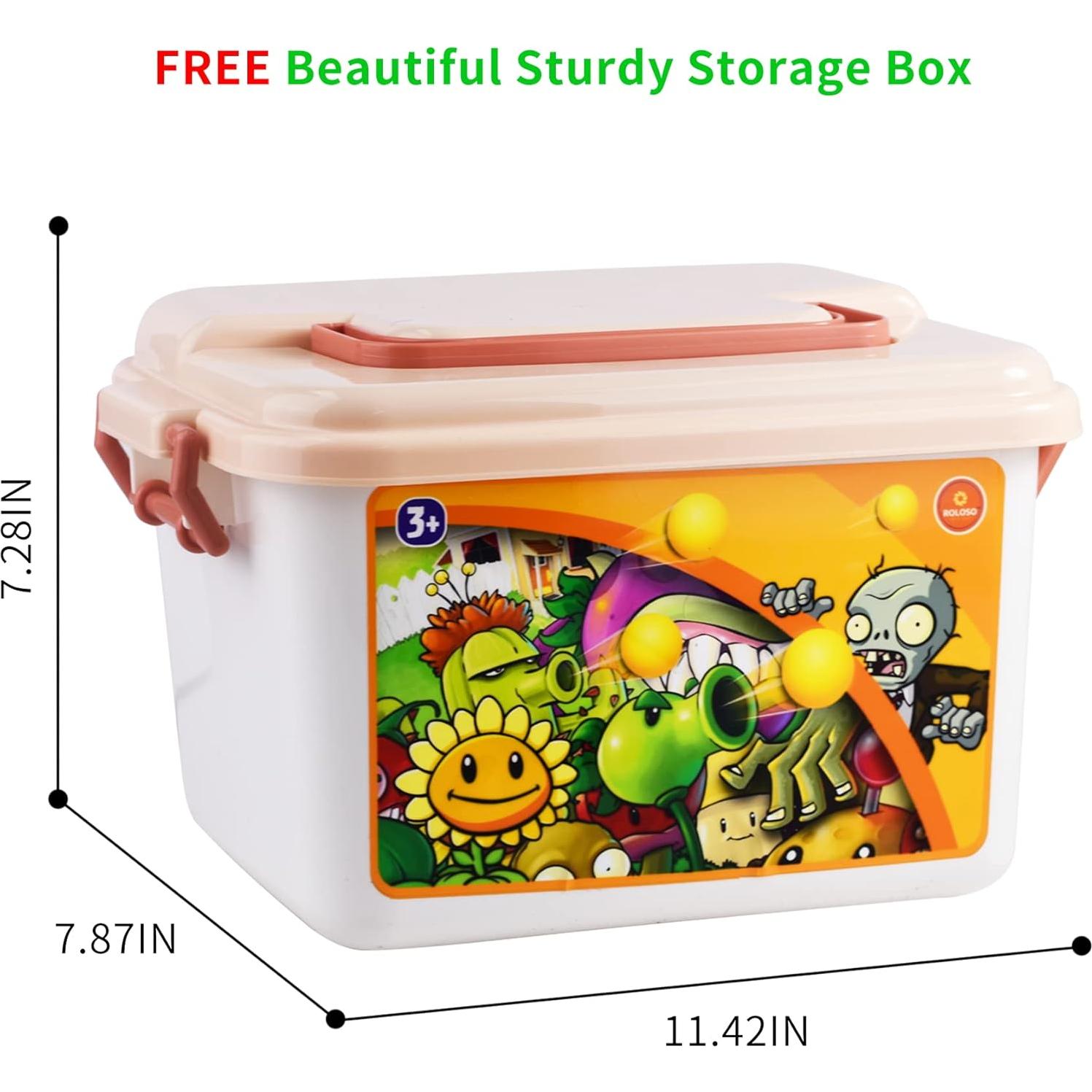 Conjunto de Figuras Plantas contra Zombies ROLOSO 668-111