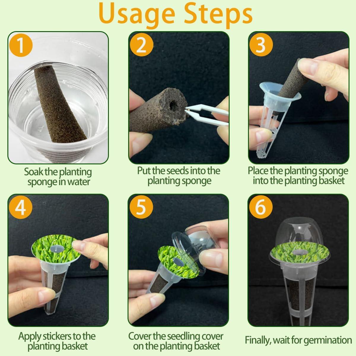 Kit de Cápsulas de Semillas 67 Piezas Natalolo Hidroponía