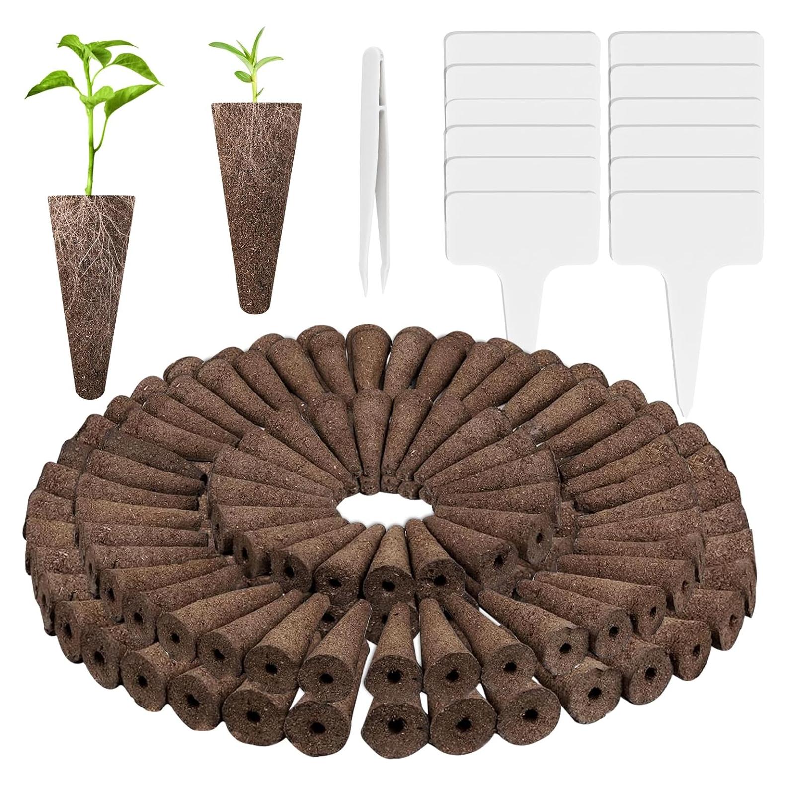 Kit de Esponjas de Cultivo Hidropónico Tigvio 133 Pack - 120 Esponjas