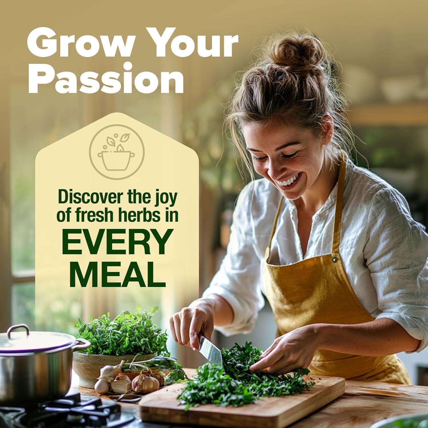 Kit de Jardín de Hierbas HOME GROWN - 8 Semillas Mixtas