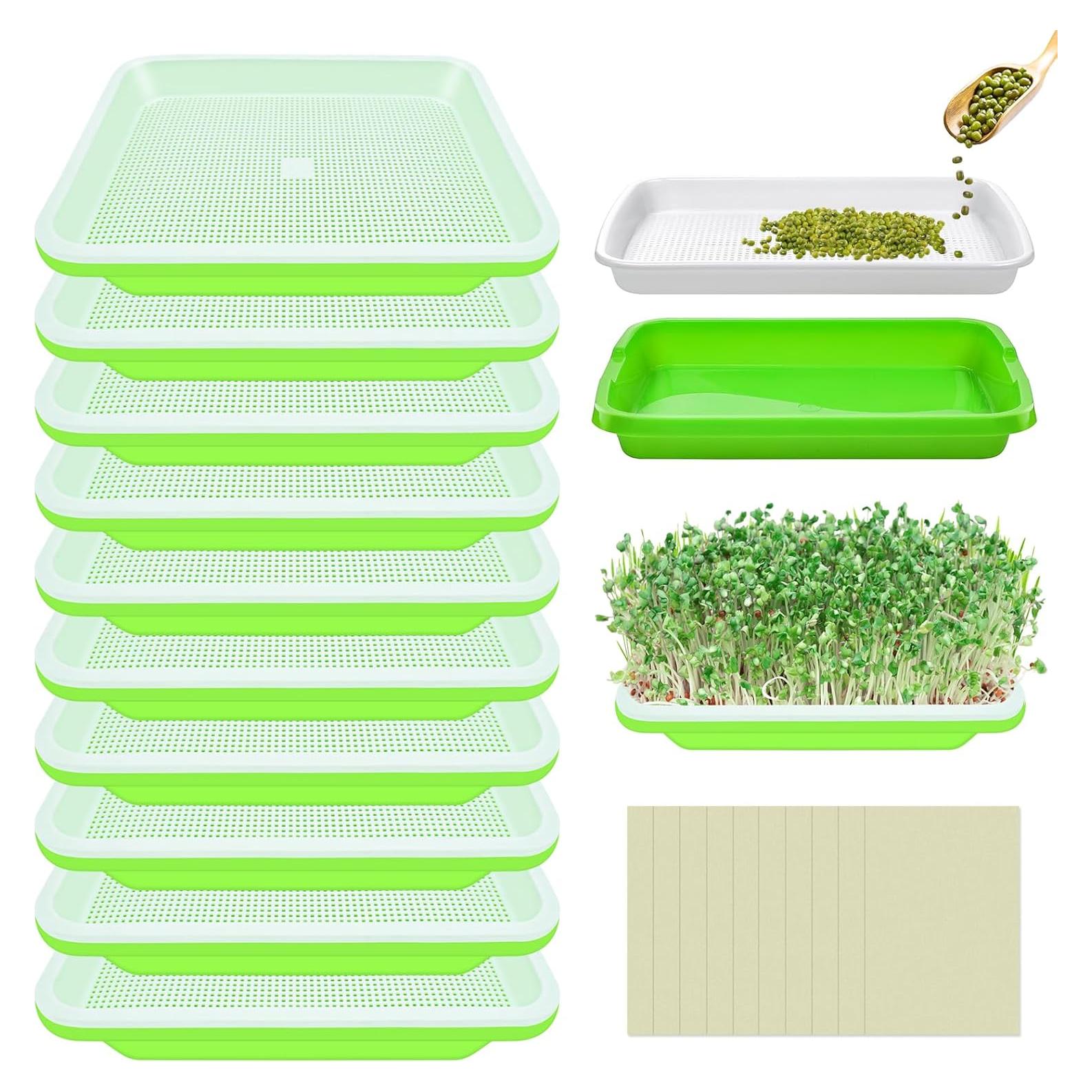 Bandejas Germinadoras Legigo 10 Paquetes Sin Tapas 33x25cm