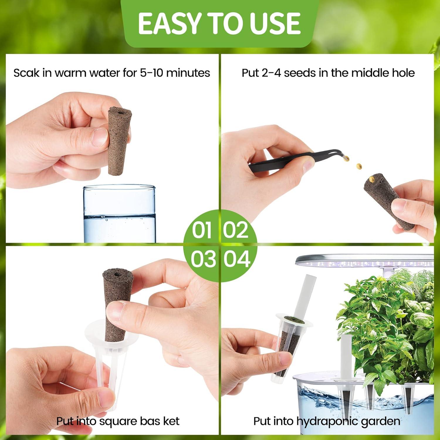 30 Esponjas de Crecimiento Feyut para Jardín Hidropónico