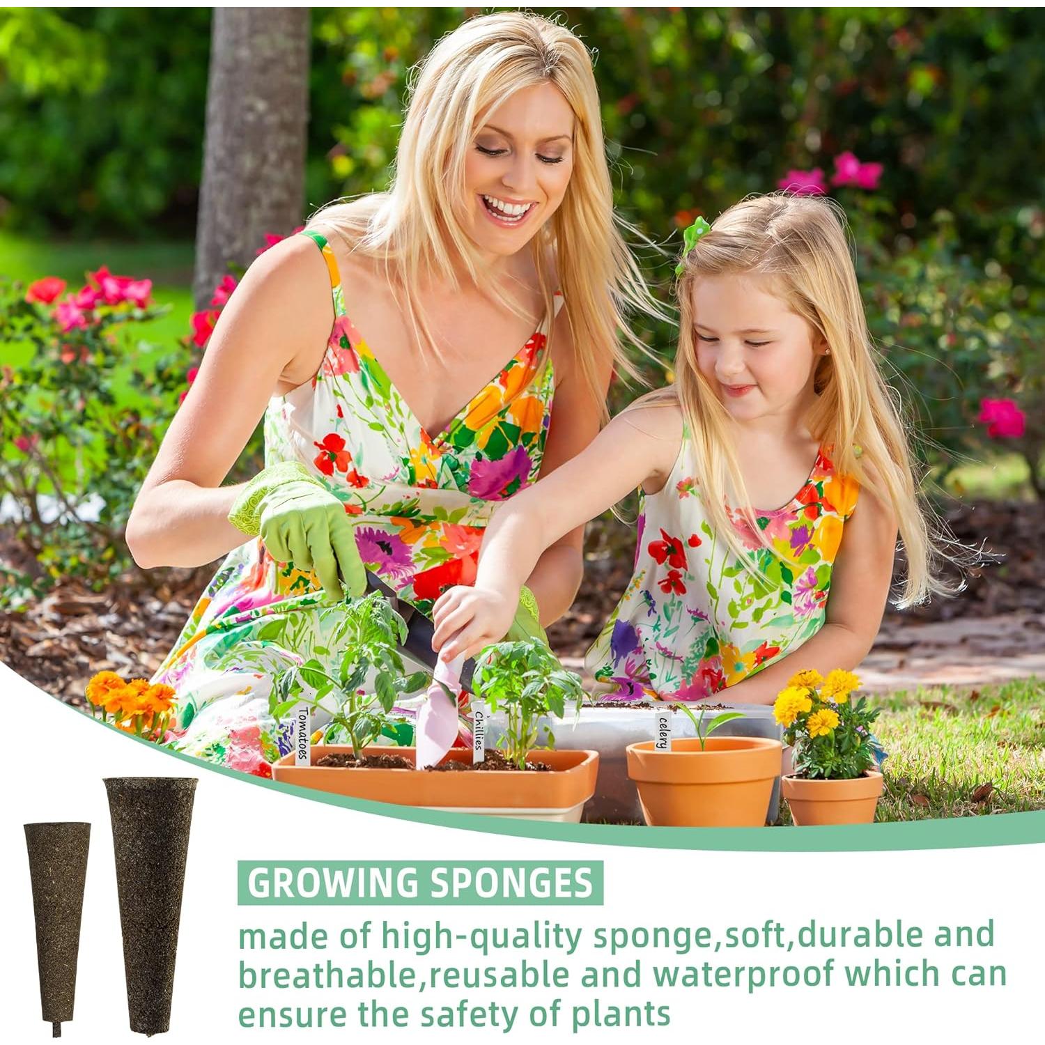 30 Esponjas de Crecimiento Feyut para Jardín Hidropónico