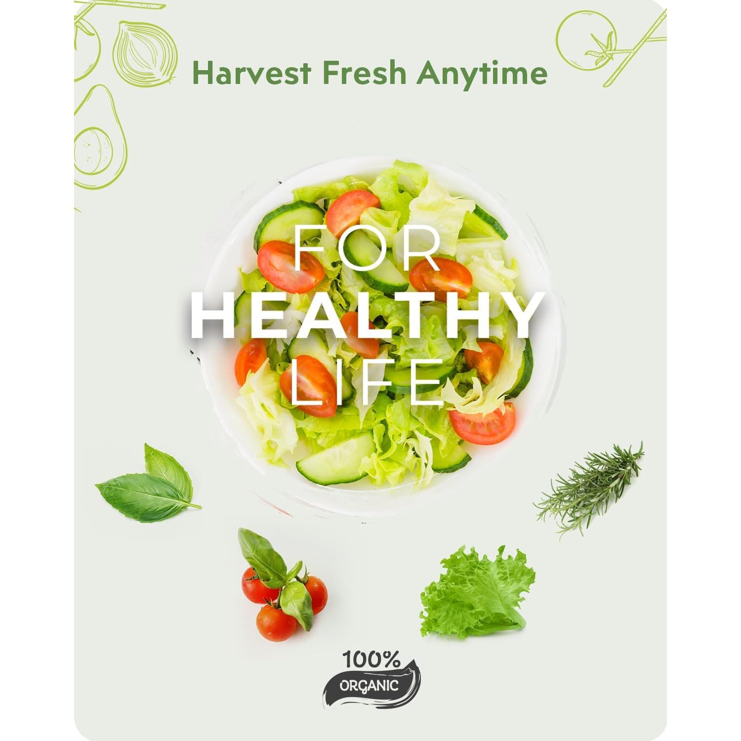 Kit Hidropónico 140 Piezas URUQ - Esponjas, Cestas, Domos y Etiquetas