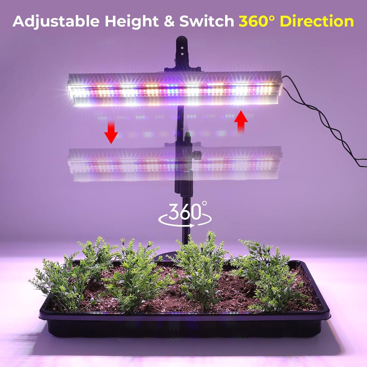 Kit de Inicio de Semillas Ryscam 1020 con Luces LED 96