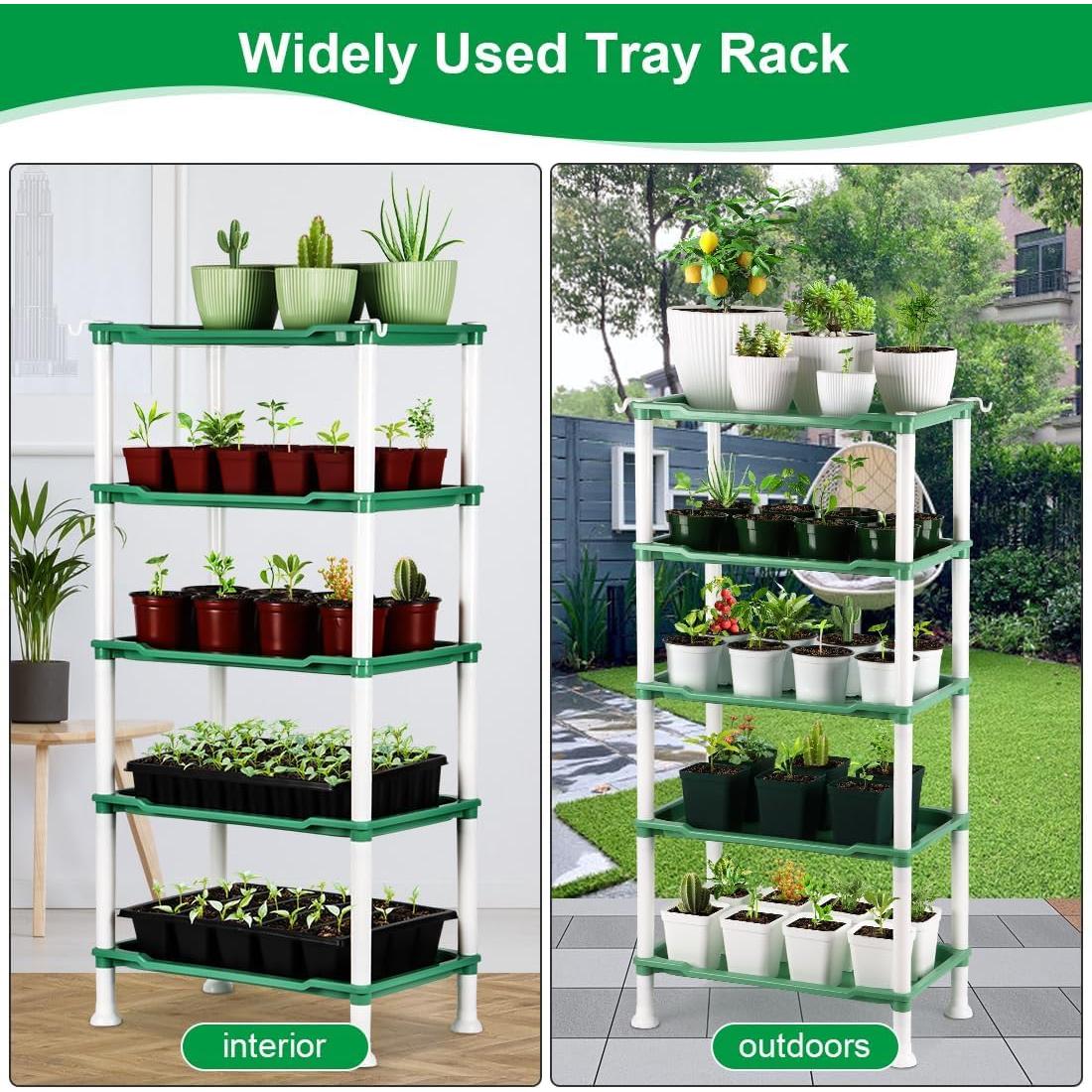 Estante para Plántulas RooTrimmer 5 Niveles Verde 95.6 cm