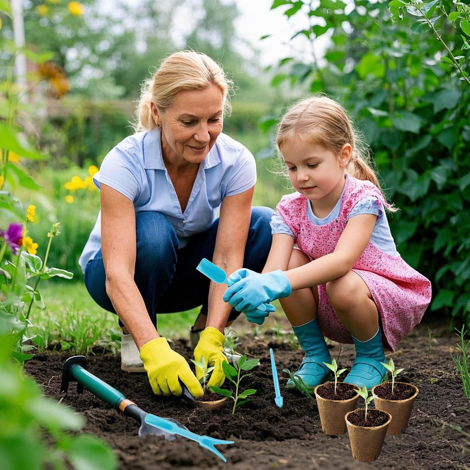 Kit de Inicio de Semillas Biodegradables VirgoCCY - 103 Piezas