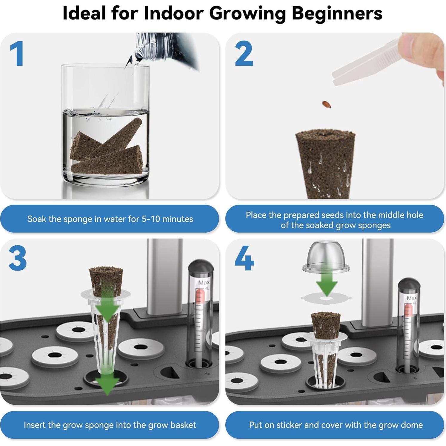 Kit Hidropónico 202 Piezas Fungiworks para AeroGarden