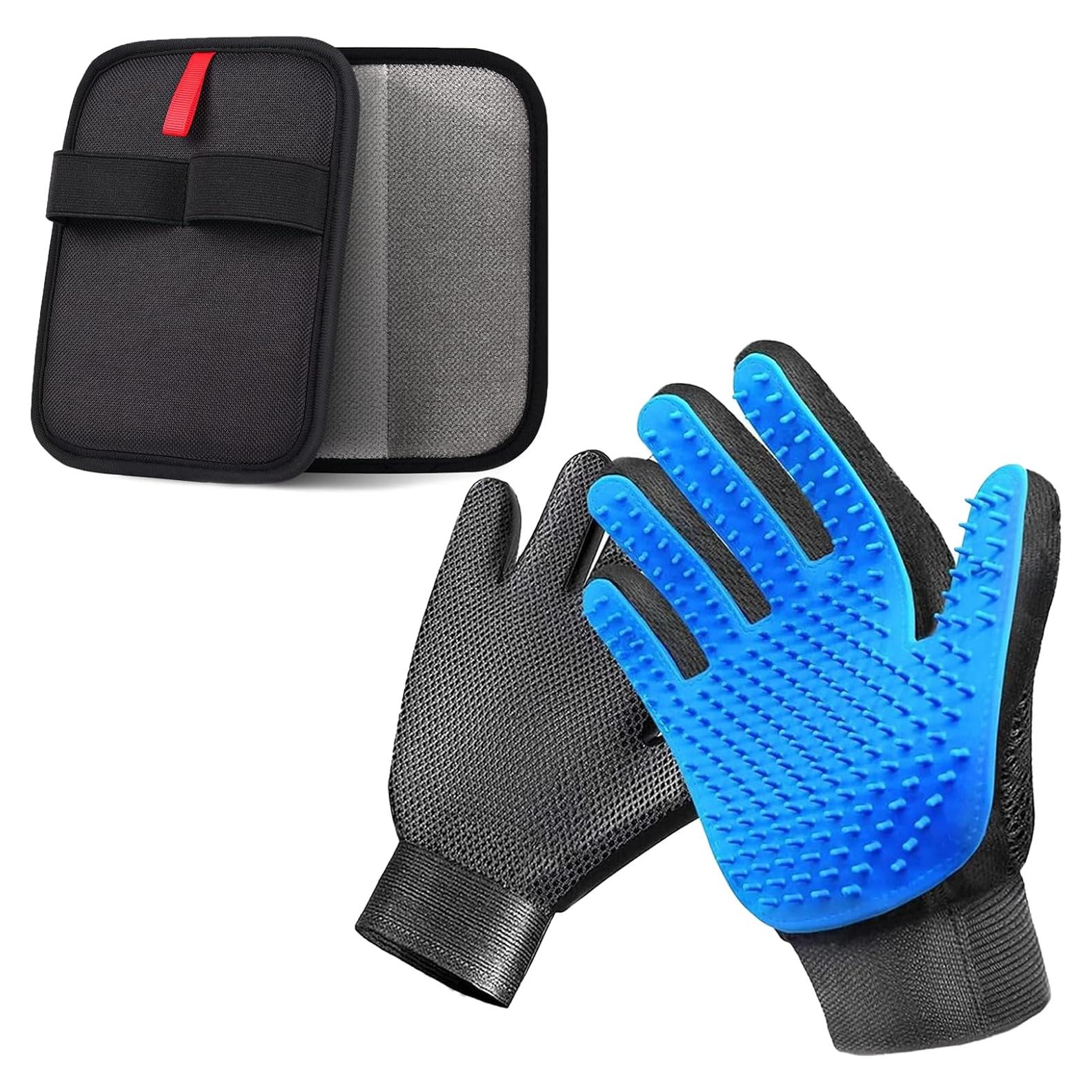 Guante de Aseo para Mascotas NVNAN 2-en-1 Silicona 150g