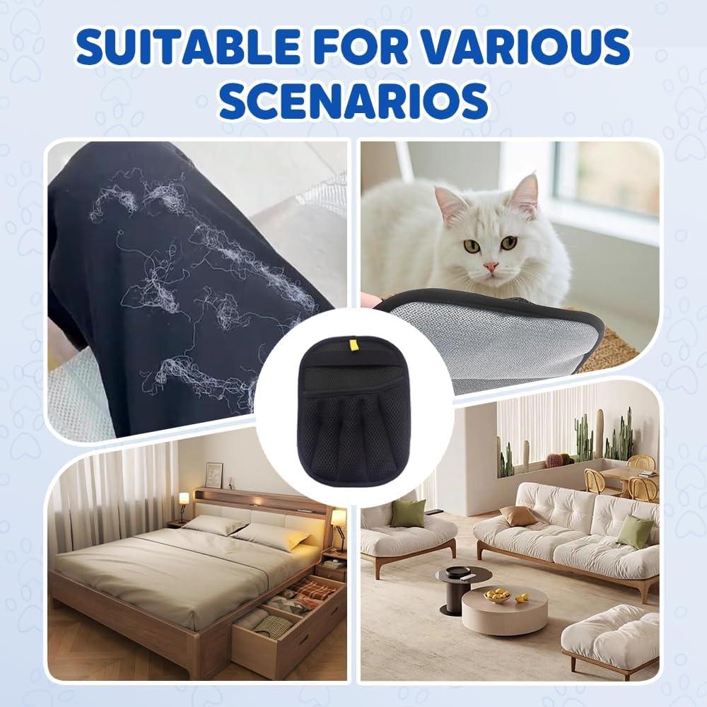 Guantes Quitapelos para Mascotas Genérico 2 Pcs Reutilizables