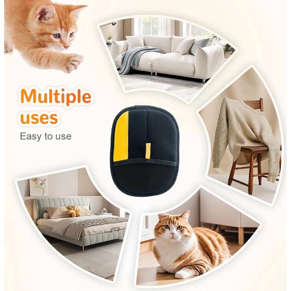 Guantes Electroestáticos Reutilizables Soputry para Pelo de Mascota