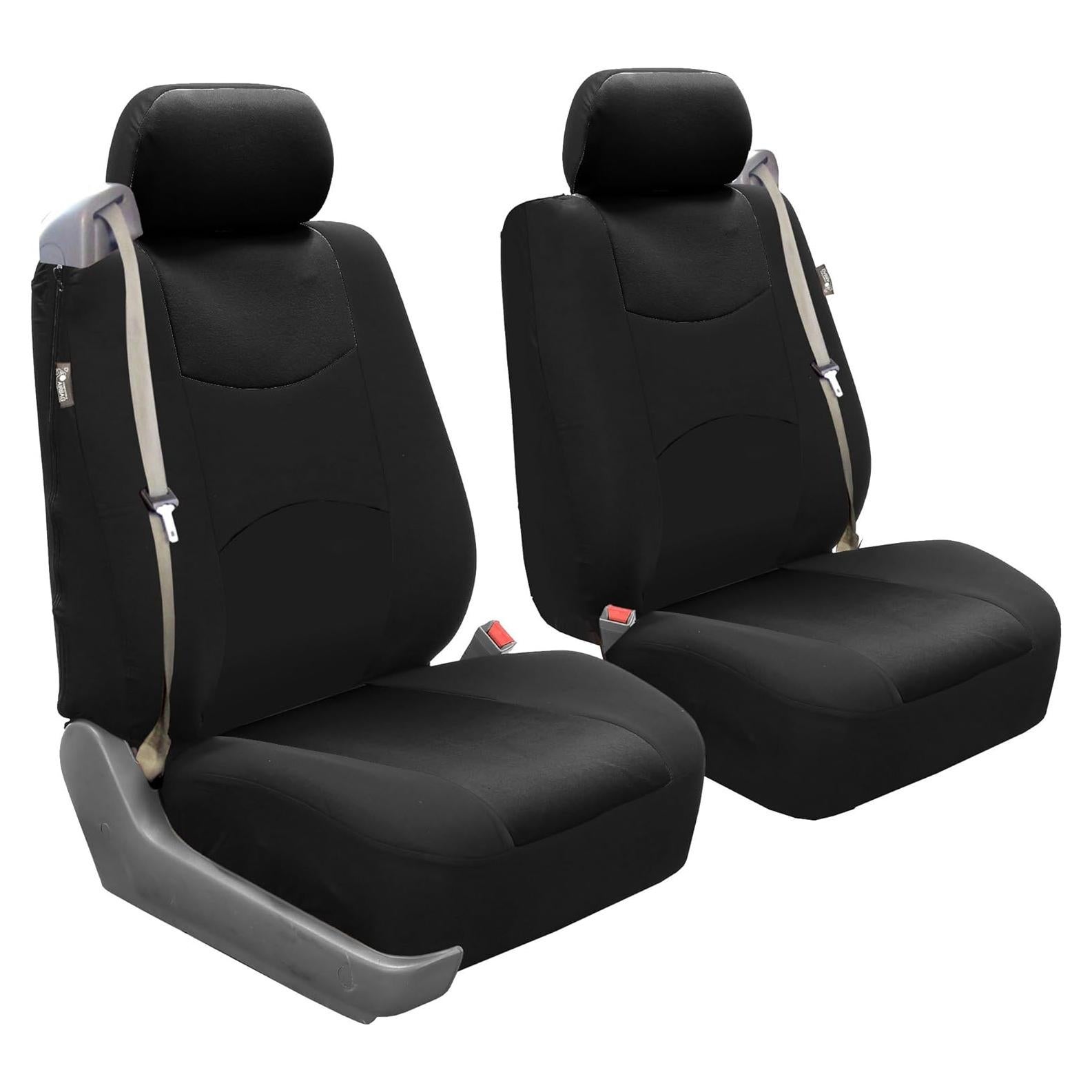 Funda de Asiento FH Group Negro Ajuste Universal Compatible Airbags