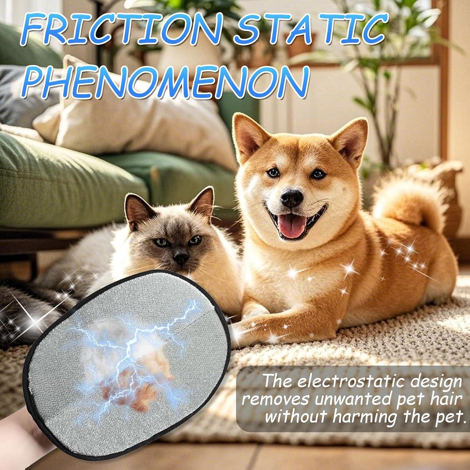 Guantes Reutilizables para Eliminar Pelo de Mascotas Tivora