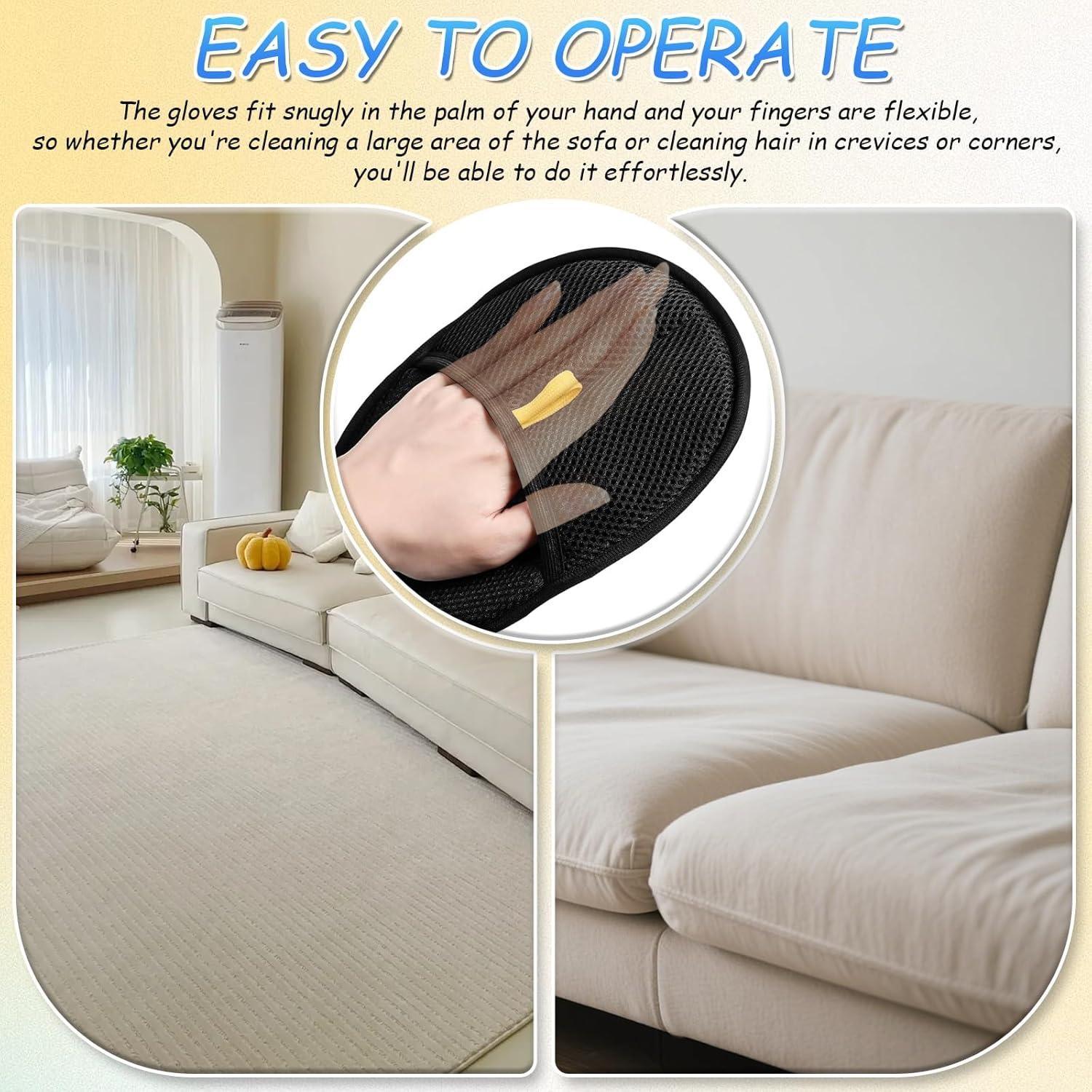 Guantes Reutilizables para Eliminar Pelo de Mascotas Tivora