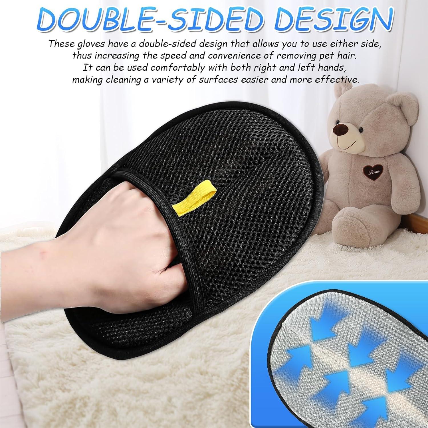 Guantes Reutilizables para Eliminar Pelo de Mascotas Tivora
