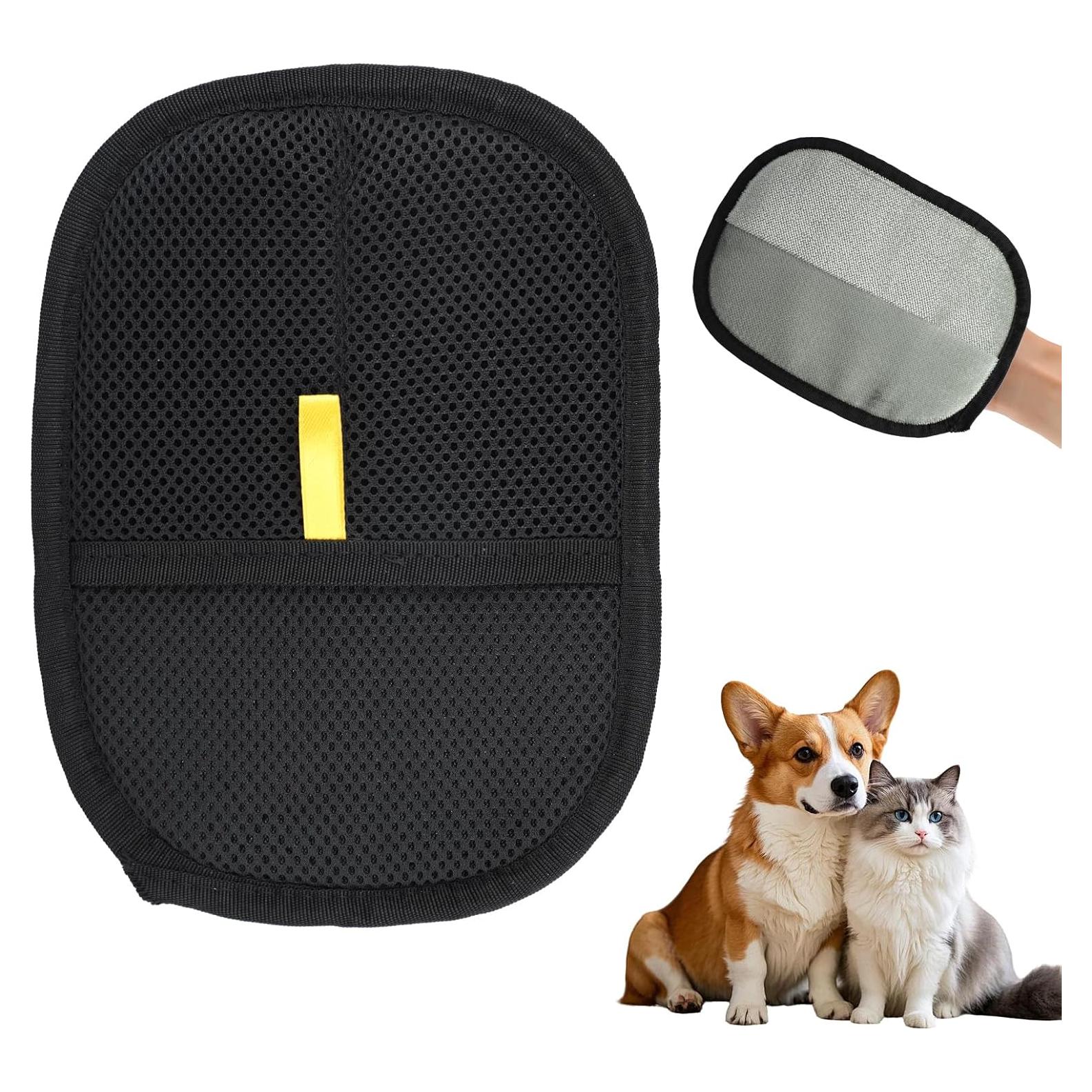 Guantes de Aseo Doble Cara PKRFCJ para Mascotas 20x15 cm