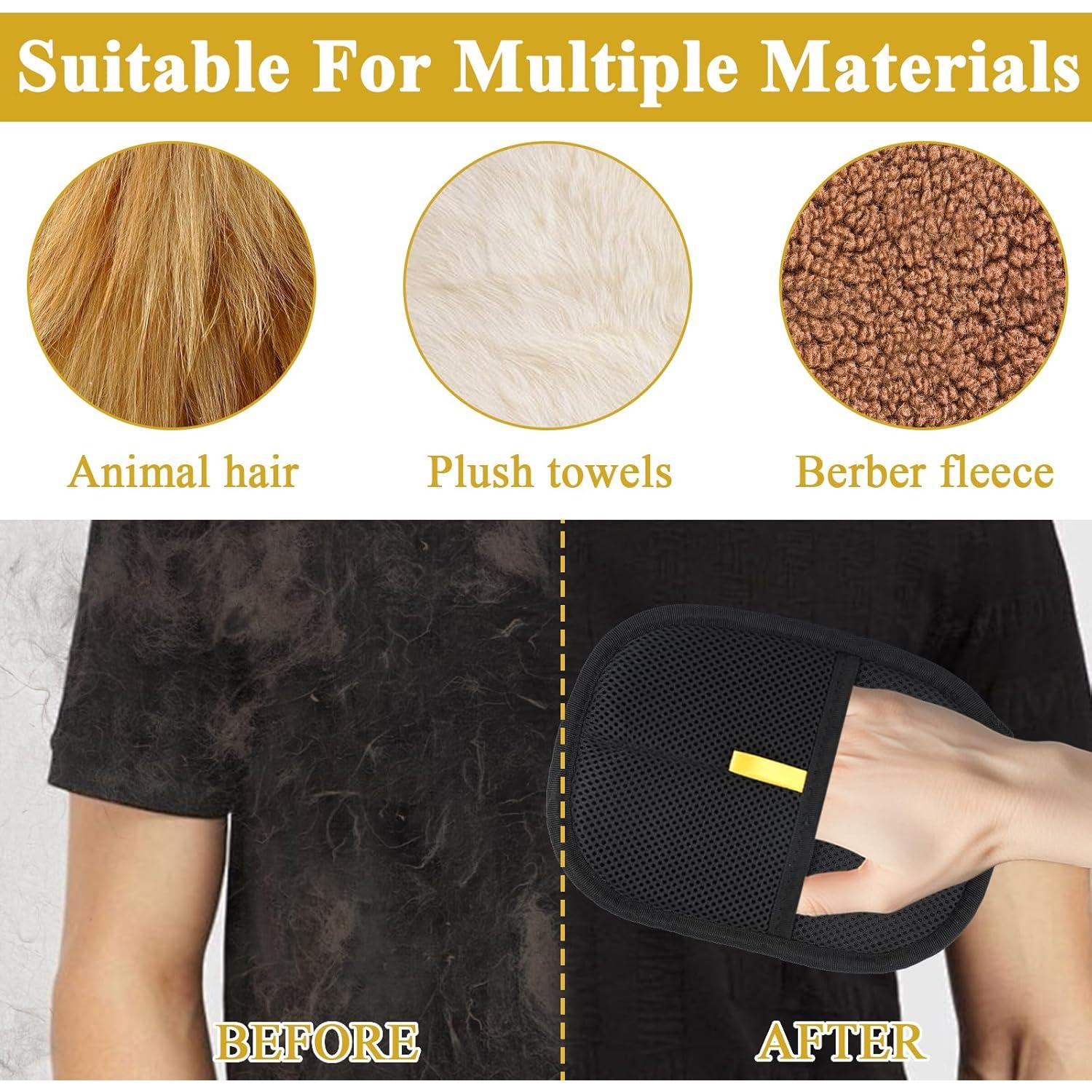 Guantes de Aseo Doble Cara PKRFCJ para Mascotas 20x15 cm