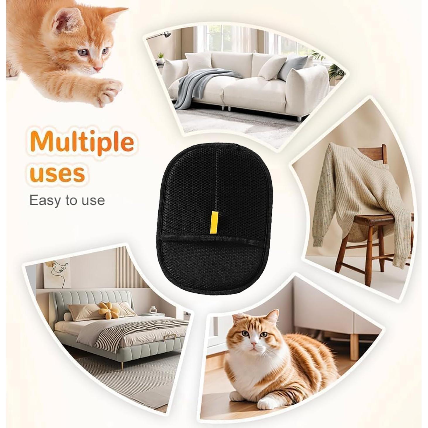 Guantes de Aseo para Mascotas Guohashangmao - Eliminación Pelo Ecológicos