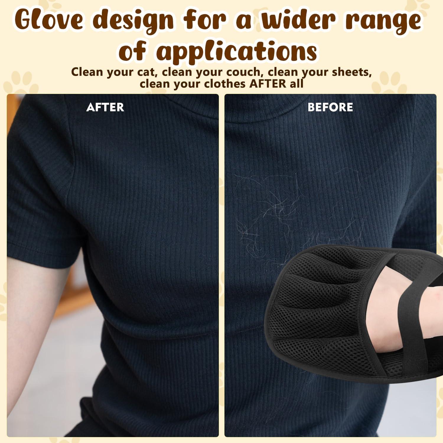 Guantes Removedores de Pelo de Mascota Genérico 2 Pzs 2025