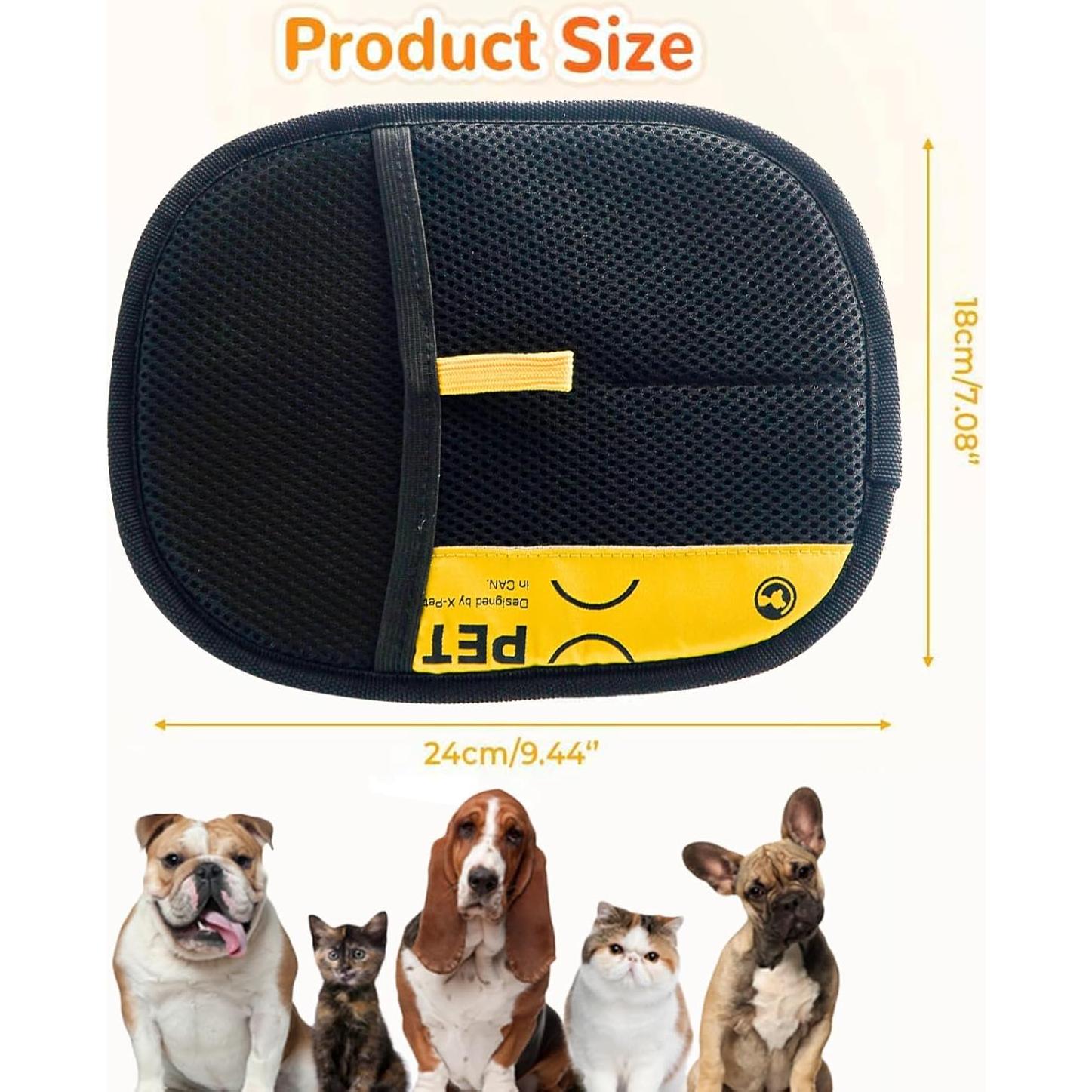 Guante Electroestático para Eliminación de Pelo de Mascotas 2PC