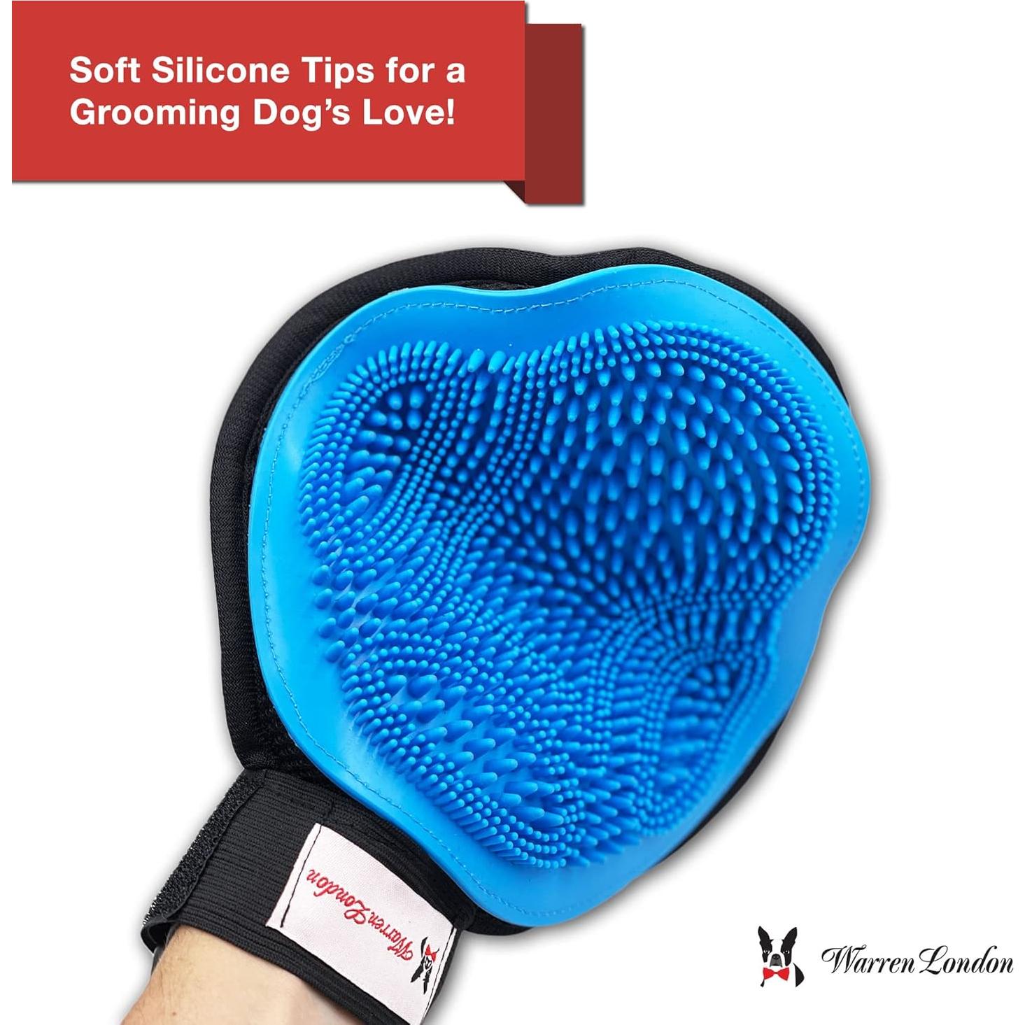 Guante de Aseo 2 en 1 Warren London para Perros y Gatos