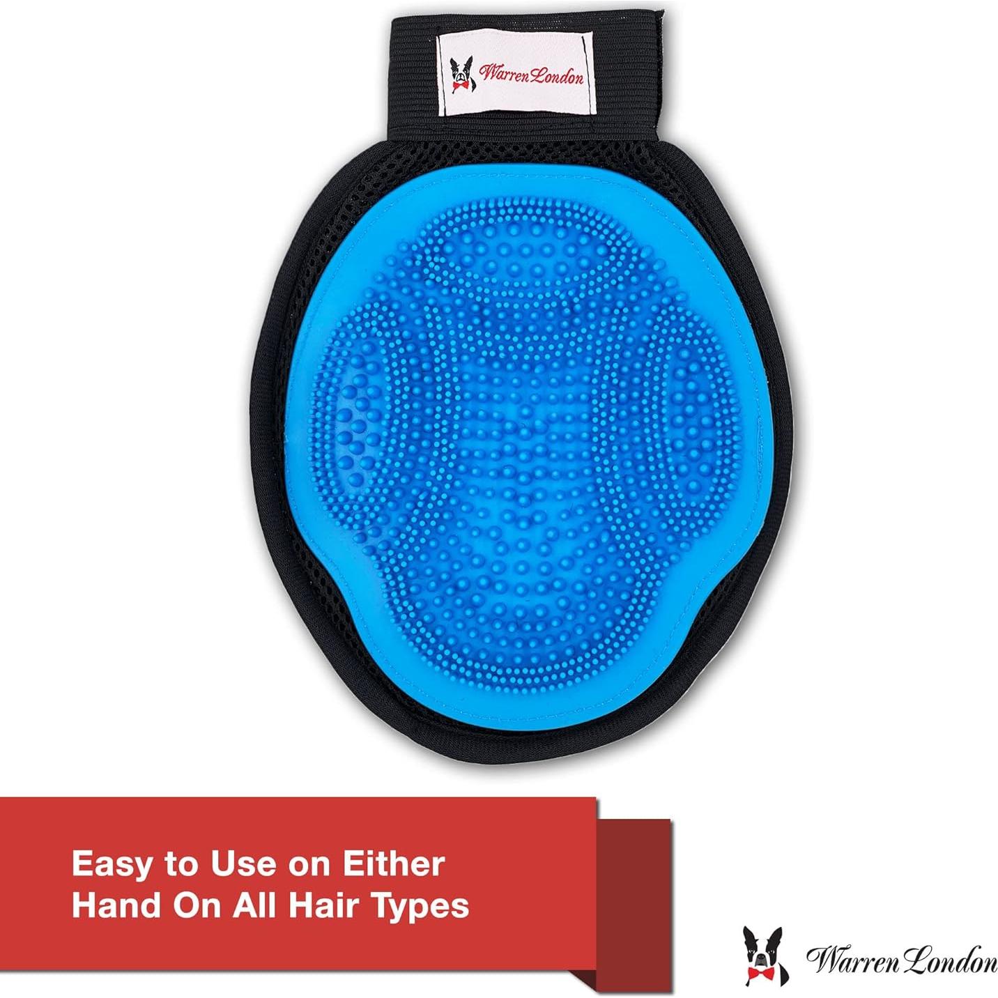 Guante de Aseo 2 en 1 Warren London para Perros y Gatos