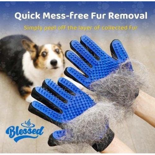 Guantes de Cuidado para Mascotas Benditos - Cepillado y Baño