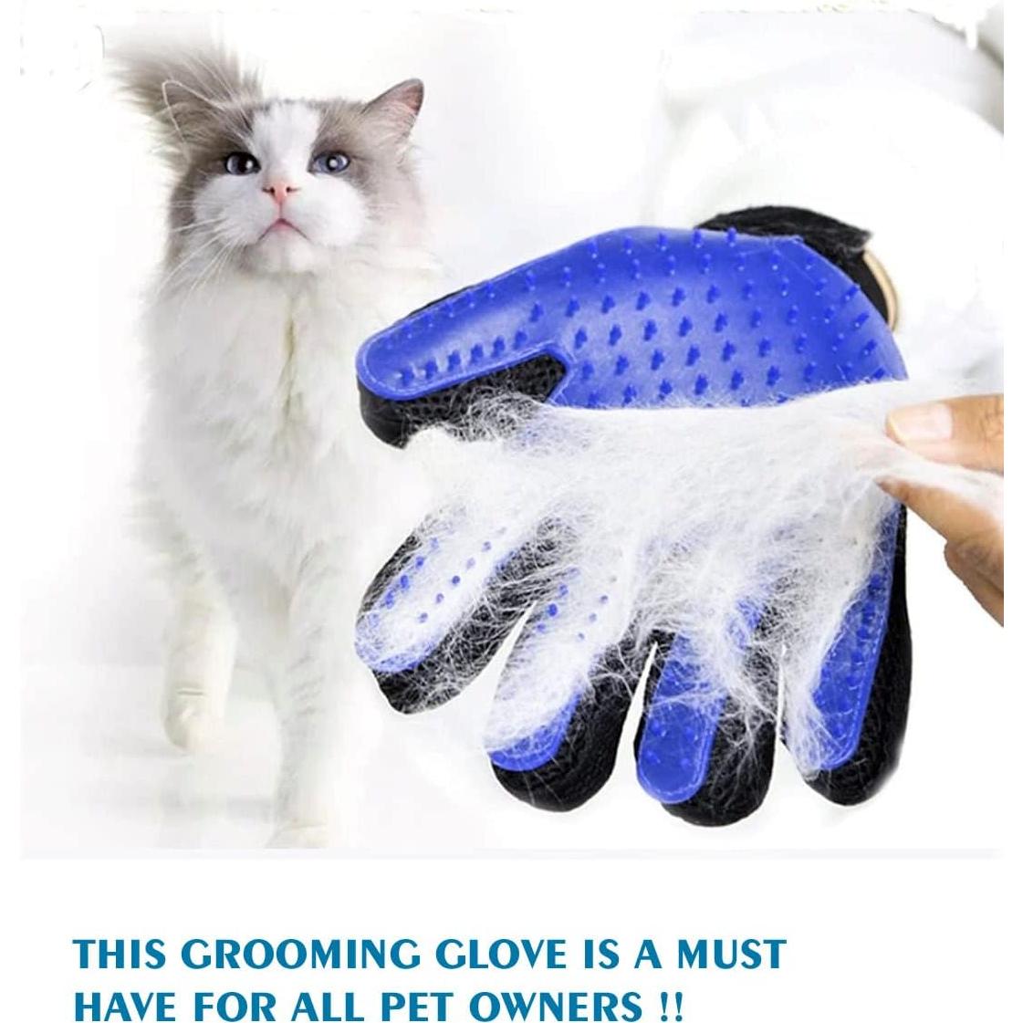 Guantes de Cuidado para Mascotas Benditos - Cepillado y Baño