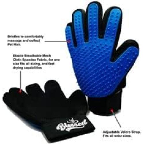 Guantes de Cuidado para Mascotas Benditos - Cepillado y Baño