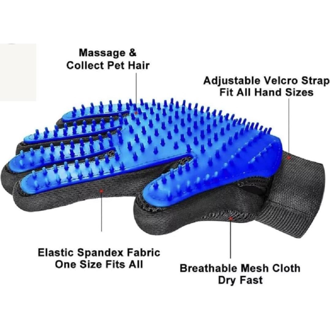 Guantes de Cuidado para Mascotas Benditos - Cepillado y Baño