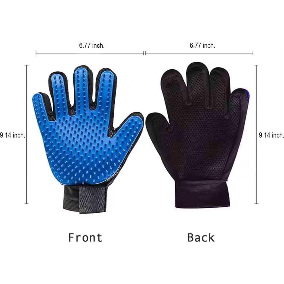 Guante de Aseo para Mascotas Kadandi - Cepillo Deshedding 259 Agujas