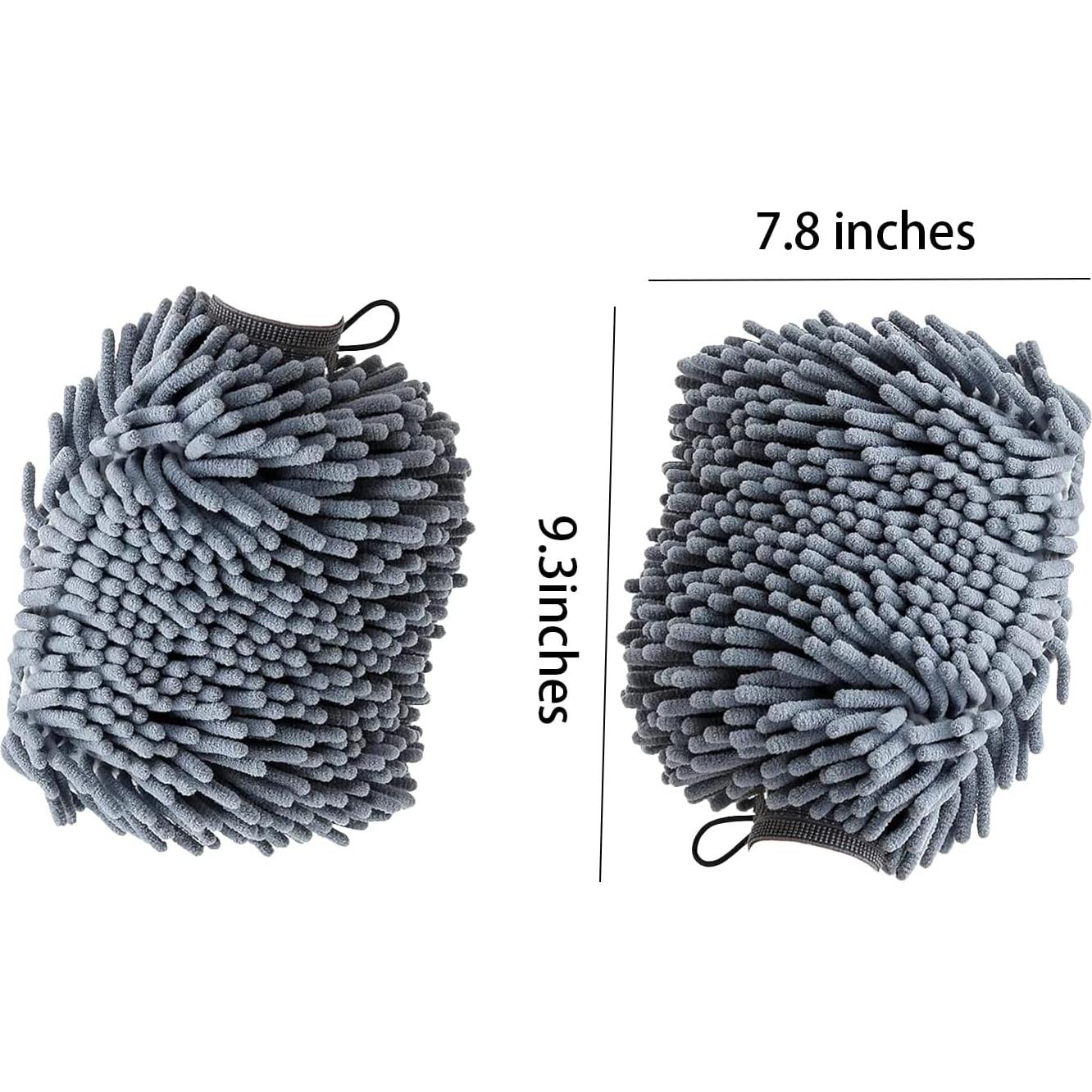 Guantes de Baño Seco DogLemi para Perros - Microfibra Absorbente