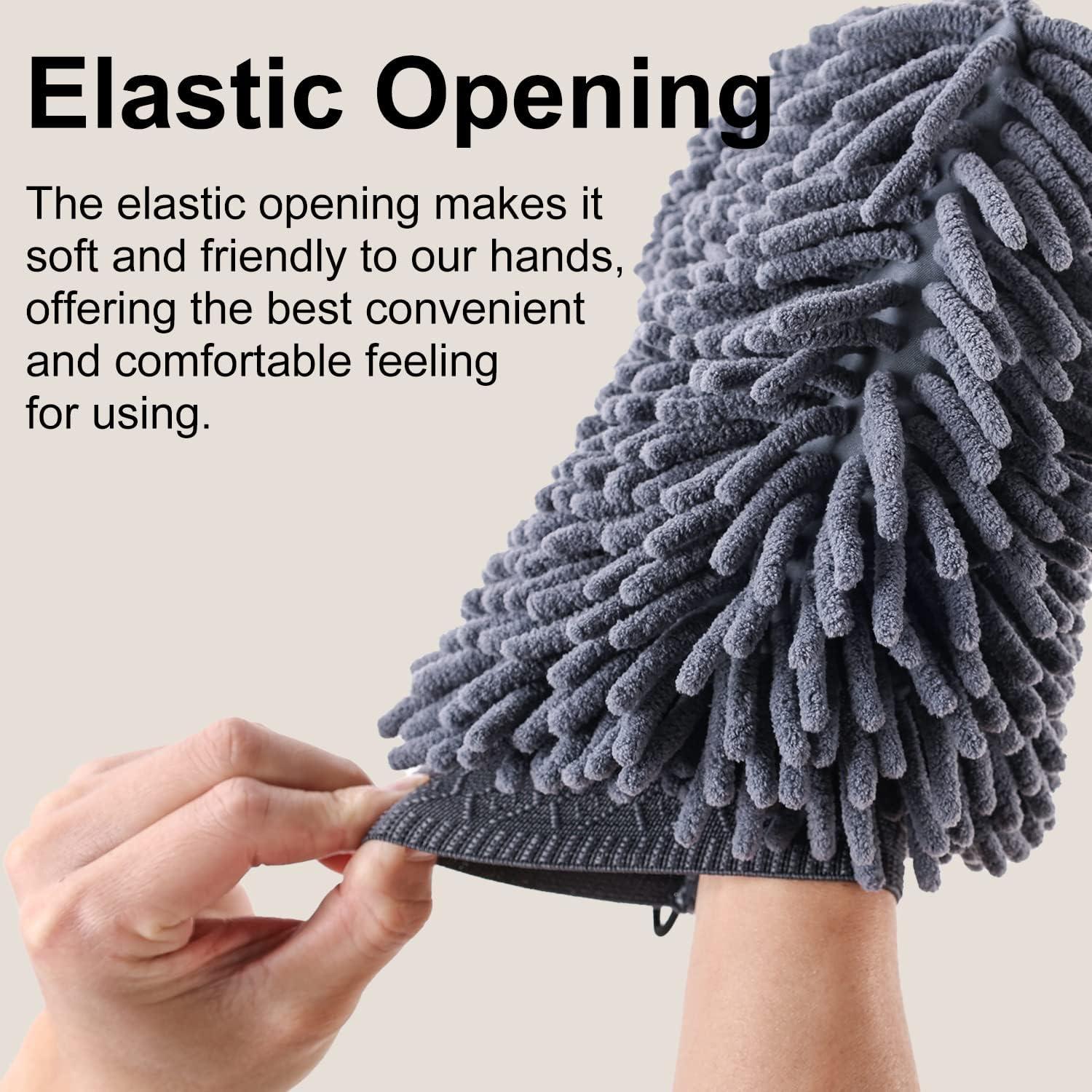 Guantes de Baño Seco DogLemi para Perros - Microfibra Absorbente