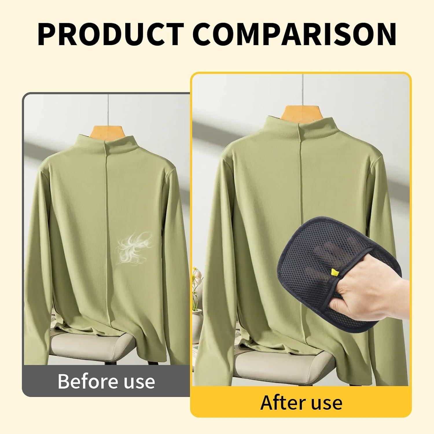 Guantes Electrostáticos para Remoción de Pelo de Mascotas OQXEJPHFN