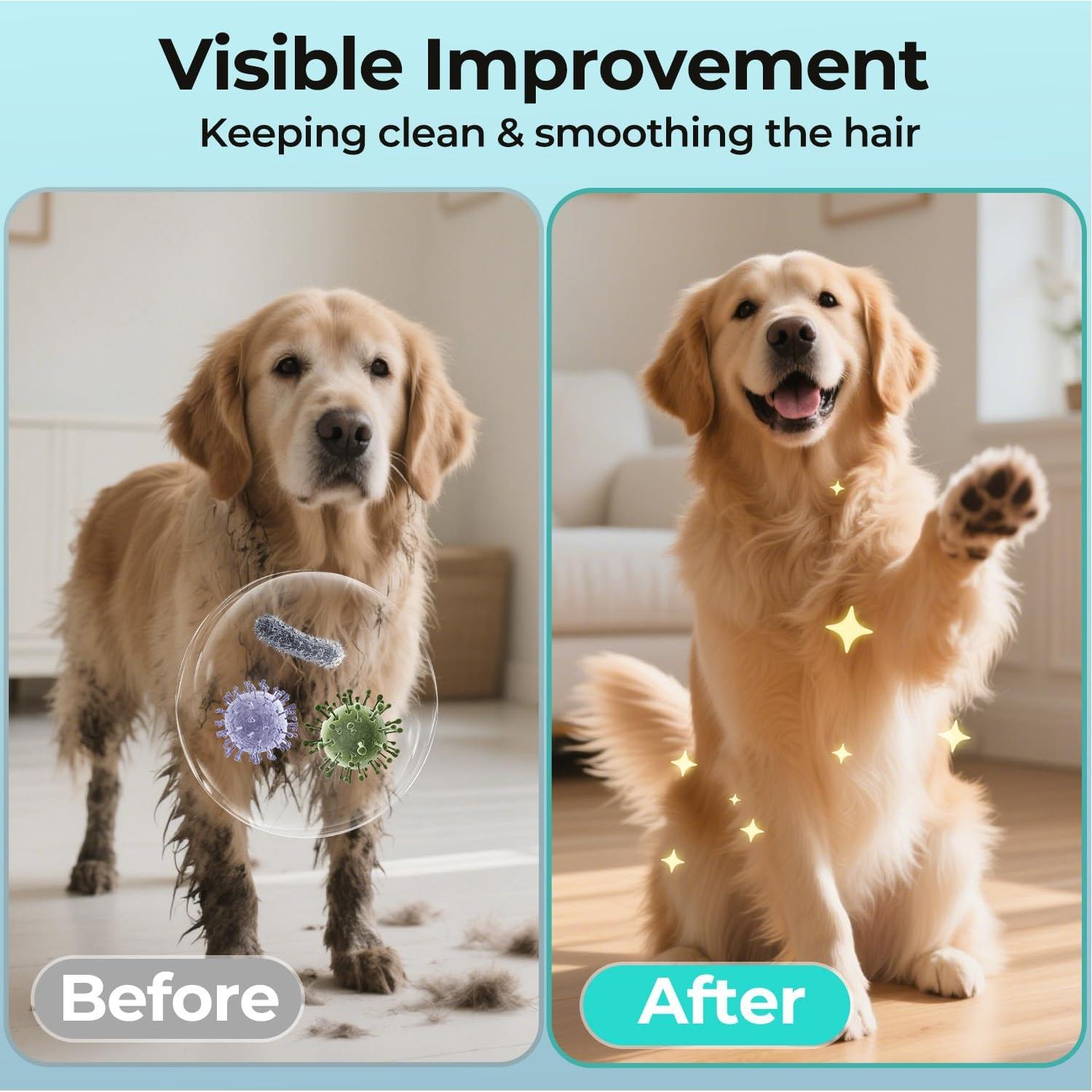 Toallitas con Guantes para Mascotas Falatong - Limpieza Hipoalergénica